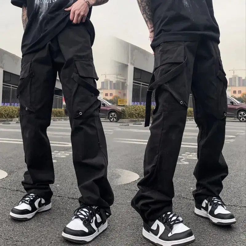 Japanese Brand Cargo Bondage Pants Hip Hop y2k Size US 32 / EU 48 - 4 Thumbnail