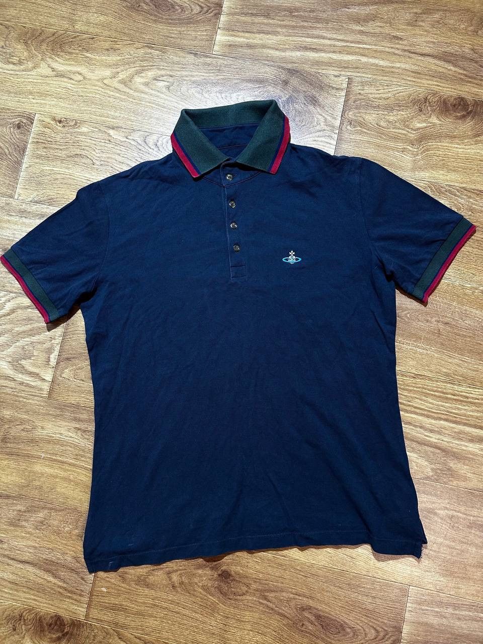 Designer × Vivienne Westwood Vivienne Westwood Polo Shirt Vintage Y2K Streetwear Luxury Size US XL / EU 56 / 4 - 1 Thumbnail