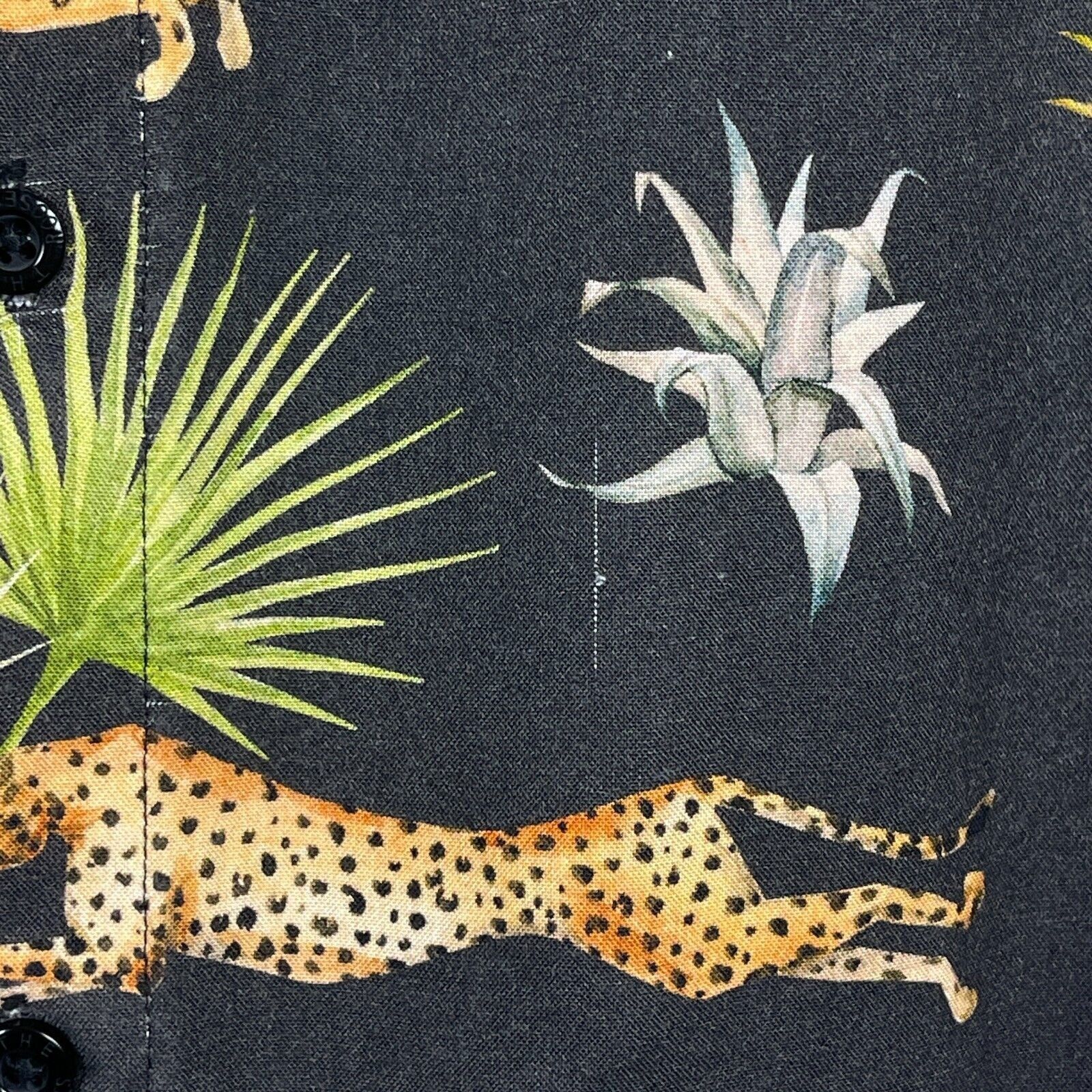 Other Cheetah Gazelle The Hunt RSVLTS Bowling Shirt 3XL Size US XXL / EU 58 / 5 - 12 Thumbnail