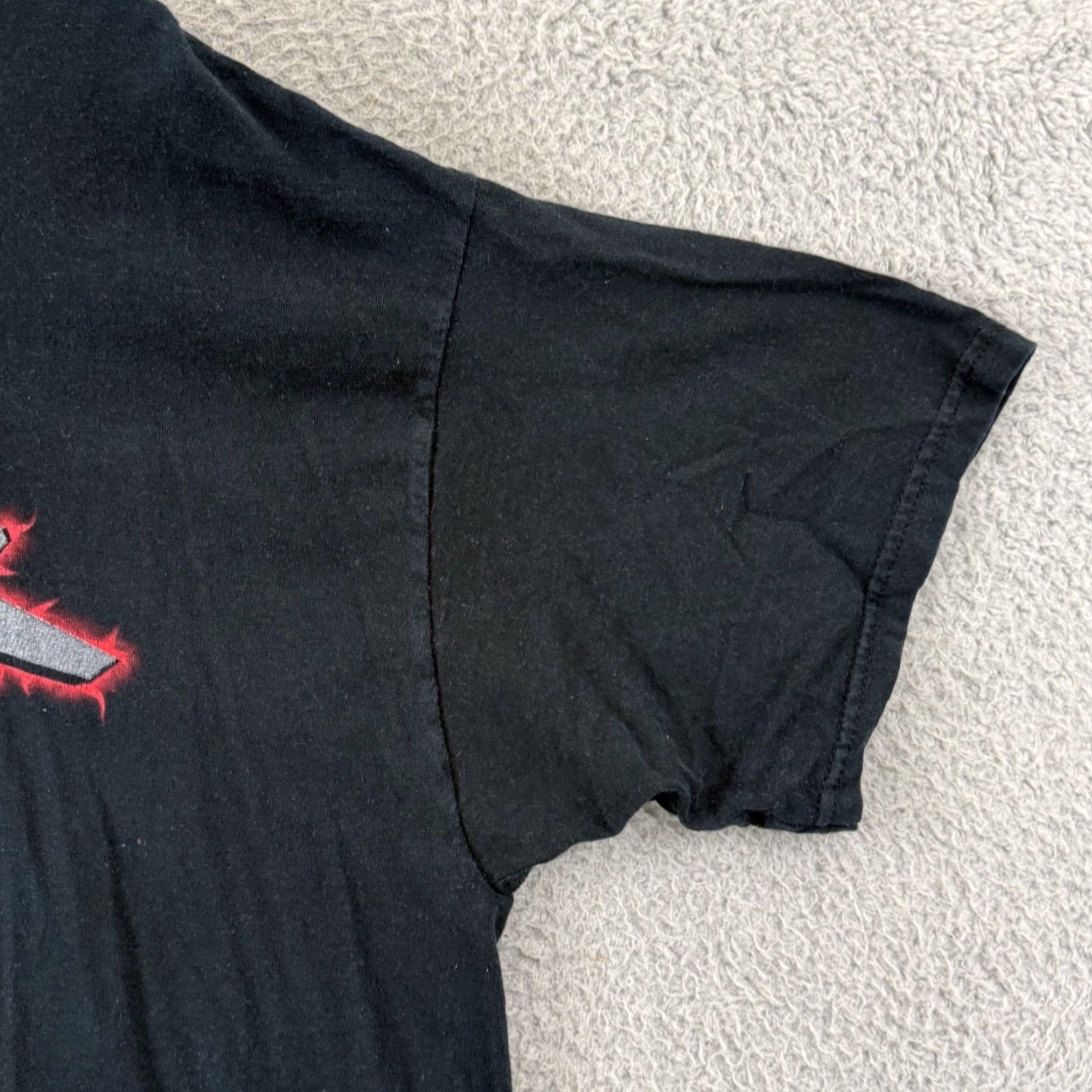 Gildan VINTAGE Bloodhound Gang Shirt Mens 2XL Black Short Sleeve Wolfpac 90s Band Tour Size US XXL / EU 58 / 5 - 5 Thumbnail