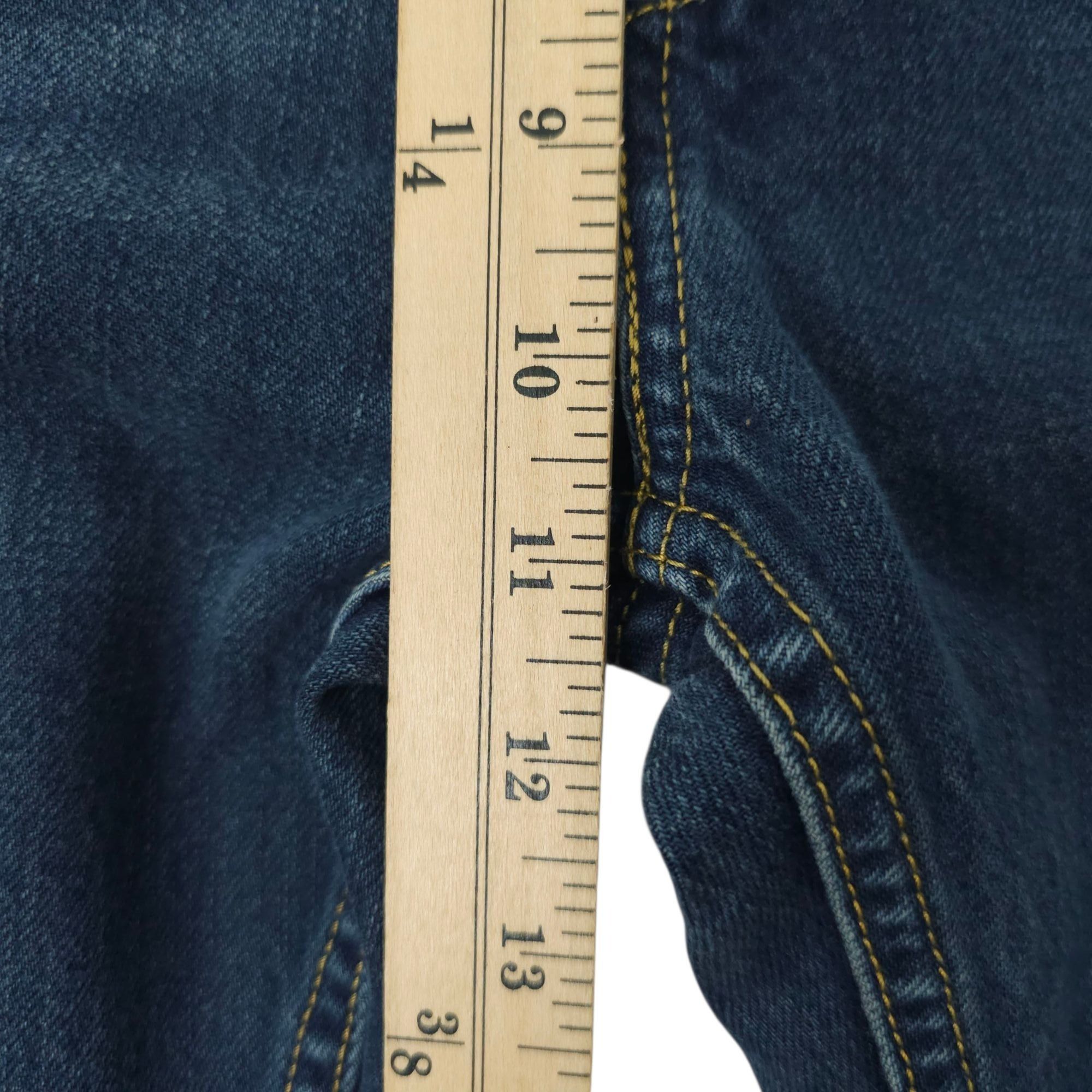 Levi's Levis 505 Straight Leg Jeans Mens 34x34 Regular Fit Size US 34 / EU 50 - 14 Thumbnail