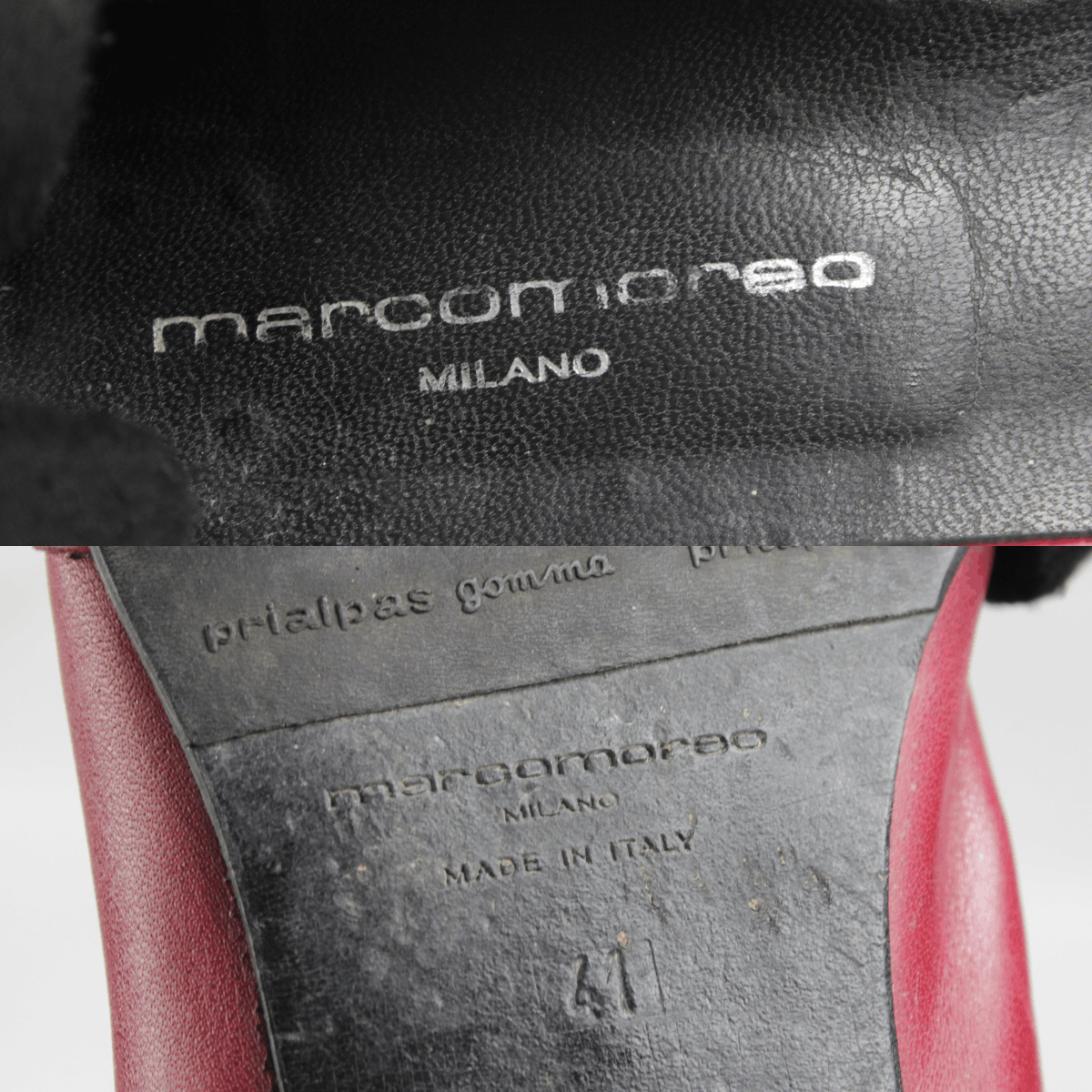 Japanese Brand Marco Morea 00S Y2K Square Toe Flats Vintage Size US 11 / IT 41 - 15 Thumbnail