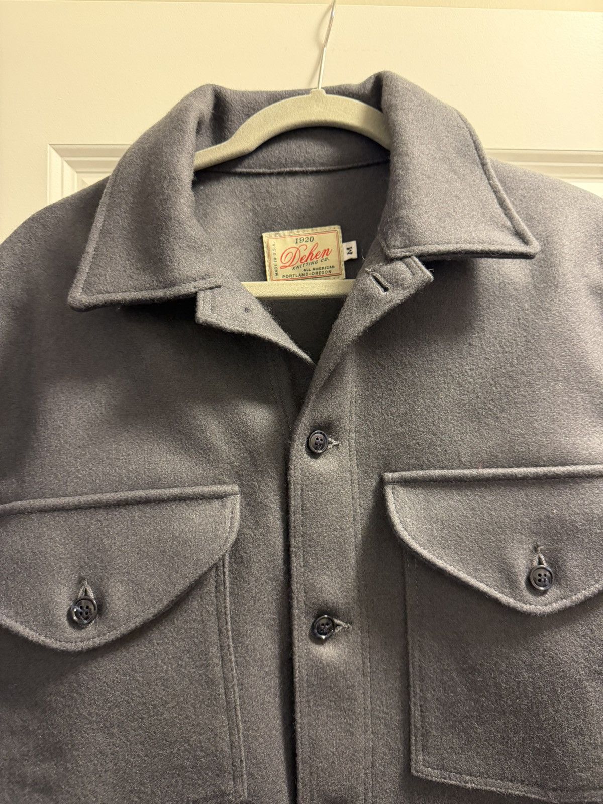 Dehen 1920 Skyline Overshirt - Pewter Gray Size US M / EU 48-50 / 2 - 2 Thumbnail