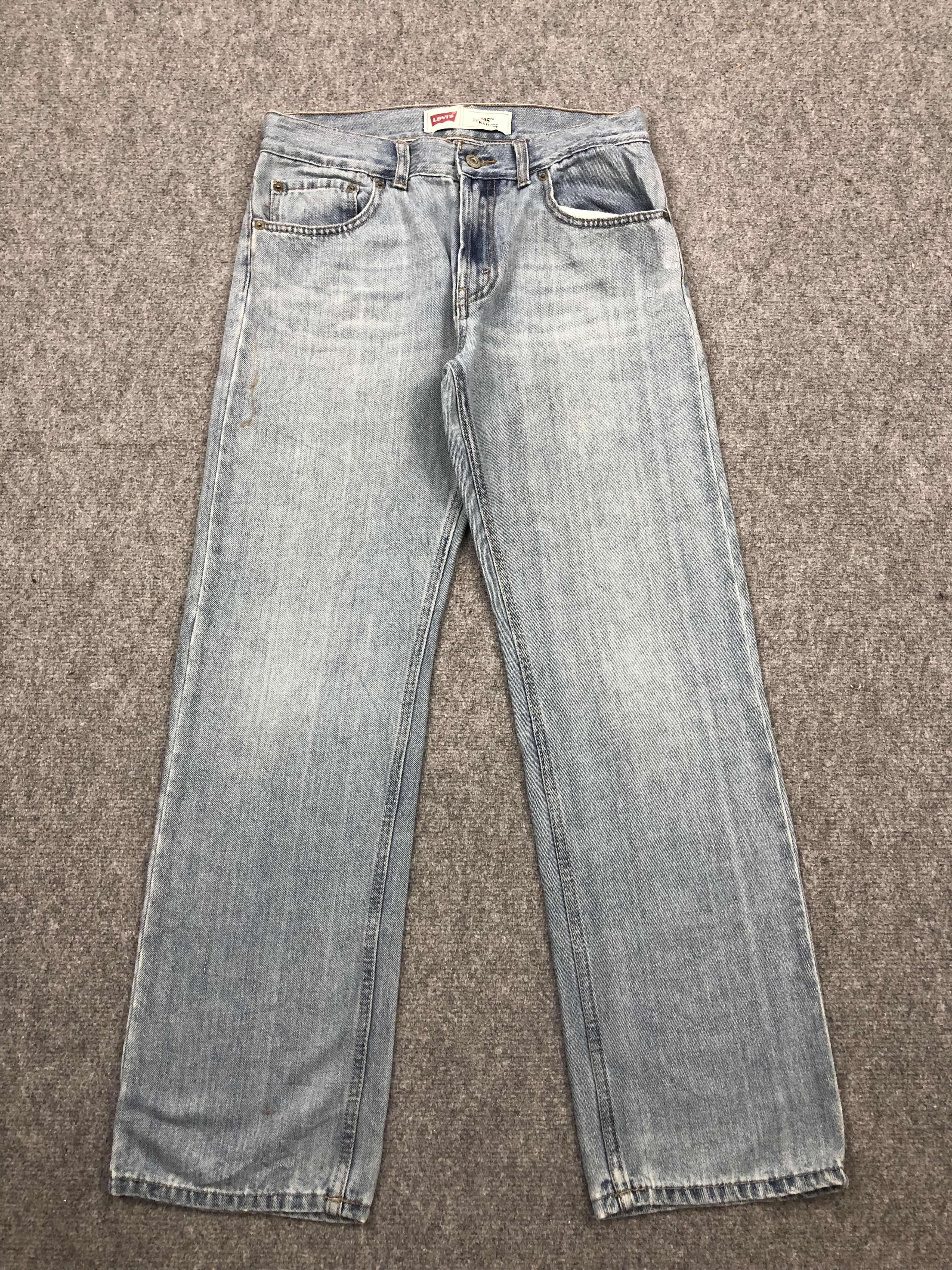 Levi's Vintage Levis 505 Light Wash Jeans DP1643 Size US 31 - 1 Thumbnail