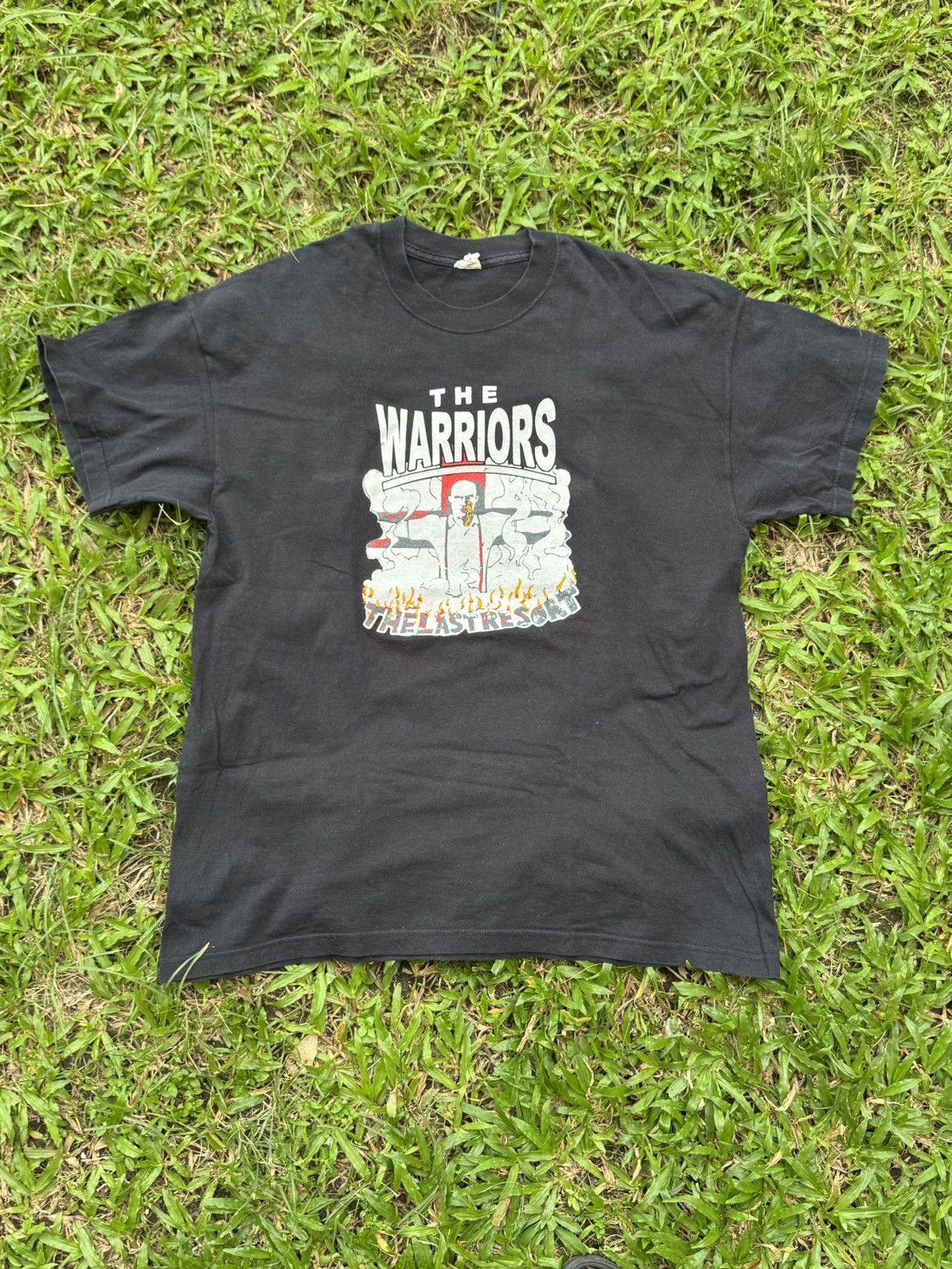 Vintage The Warriors The Last Resort Skinhead band tees