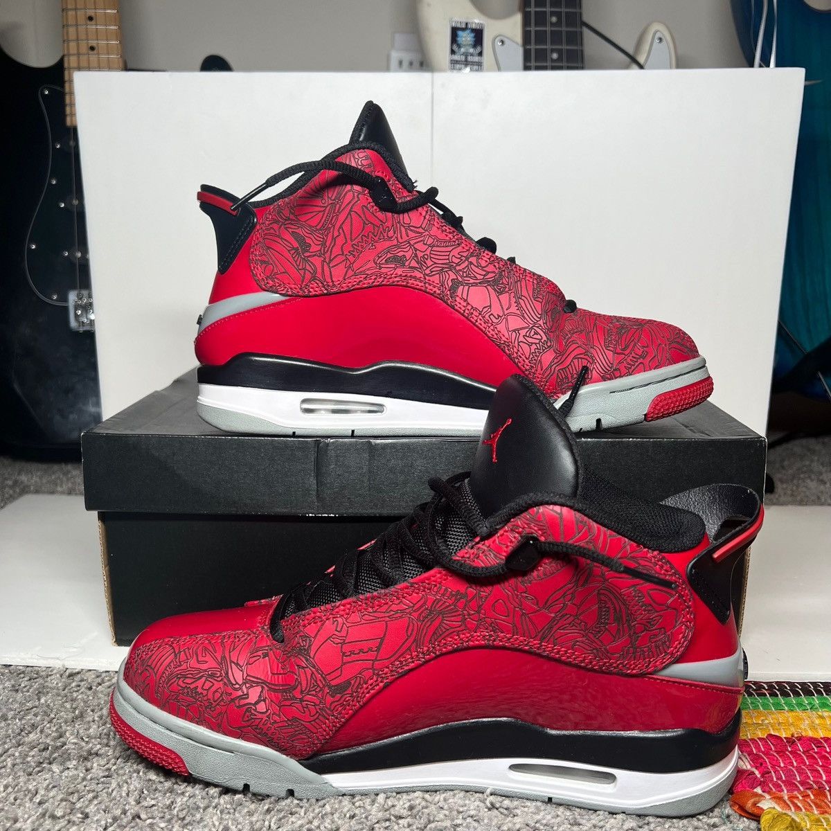 Jordan Brand Jordan Dub Zero Varsity Red - Sz 9 Size US 9 / EU 42 - 2 Thumbnail
