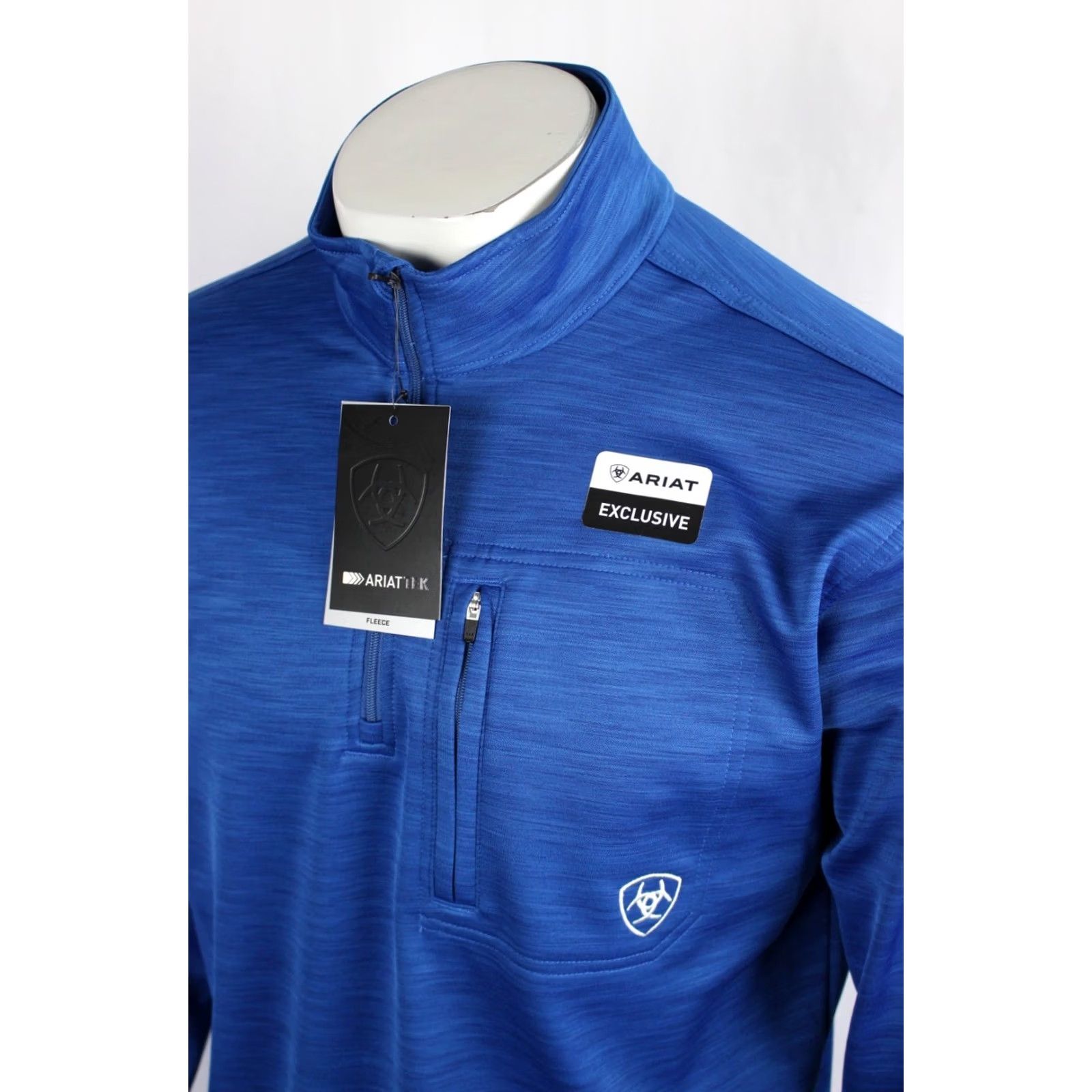 Ariat Ariat Tek Team 1/4 Zip Sweatshirt Mid States Size M Cobalt Blue Mens Sweatshirt 10054313 Size US M / EU 48-50 / 2 - 4 Thumbnail