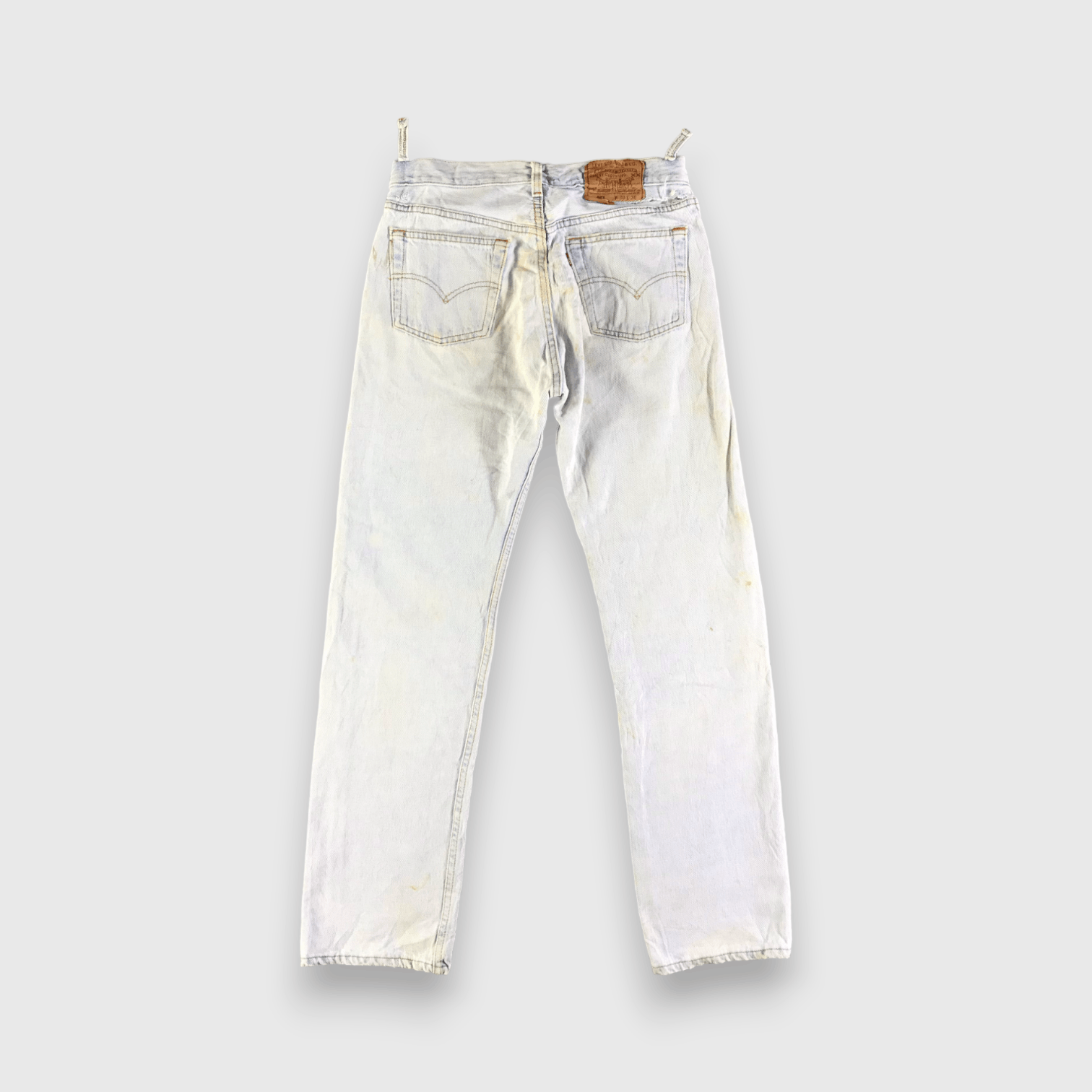 Levi's Vintage Light Wash Levis 501 Jeans-J4596 Size US 30 / EU 46 - 2 Thumbnail