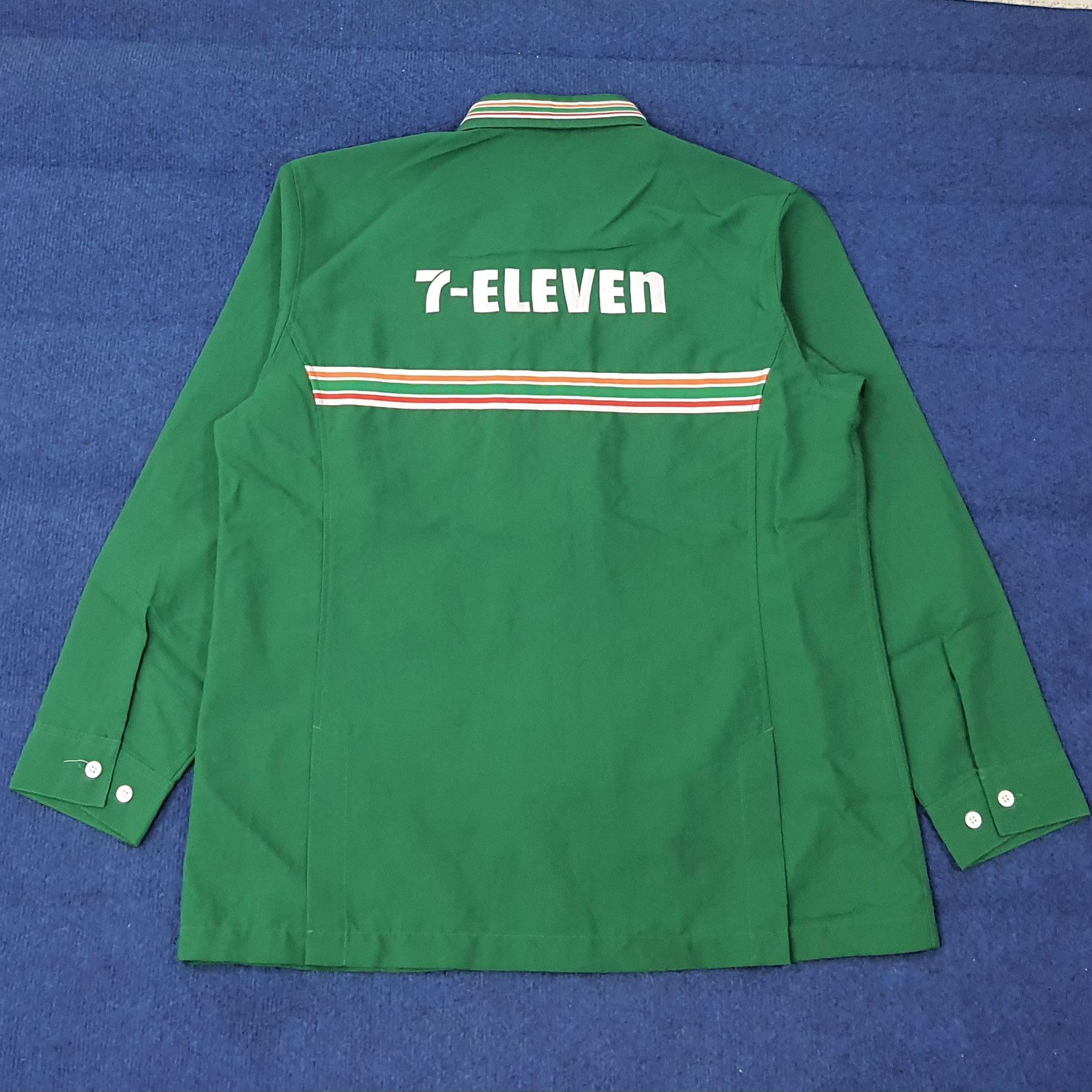 Japanese Brand Vintage 7 Eleven Japan Staff Uniform C259N43 Size US M / EU 48-50 / 2 - 1 Thumbnail
