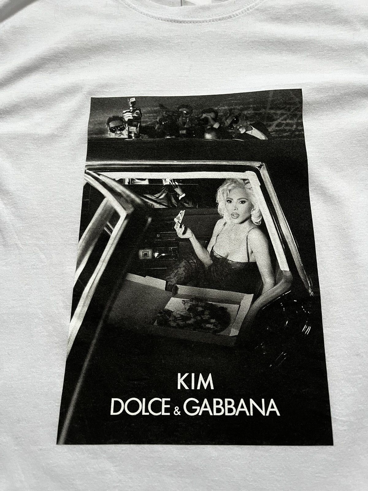 Dolce & Gabbana D&G Dolce Gabbana x Kim Kardashian T Shirt Size US L / EU 52-54 / 3 - 2 Thumbnail