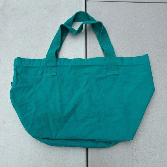 Sporty & Rich SPORTY & RICH ATHLETIC CLUB TEAL TOTE BAG Size ONE SIZE - 7 Thumbnail