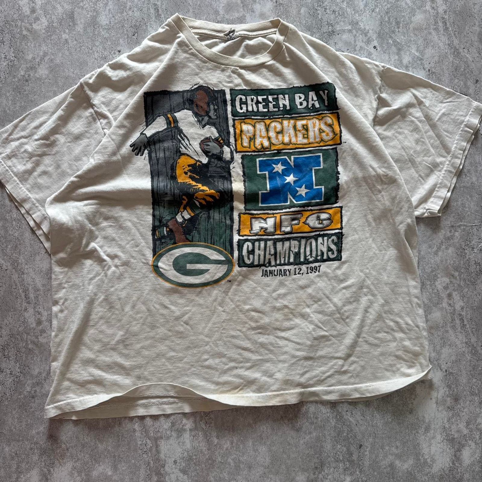 Starter Vintage Starter Green Bay Packers 1997 T-Shirt Size XL Size US XL / EU 56 / 4 - 1 Thumbnail