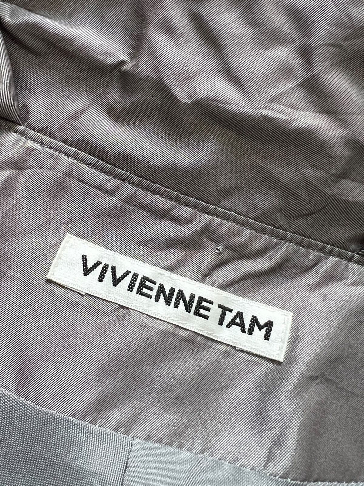 Vivienne Tam 2000s Vivienne Tam Silver Coat Size S / US 4 / IT 40 - 14 Thumbnail