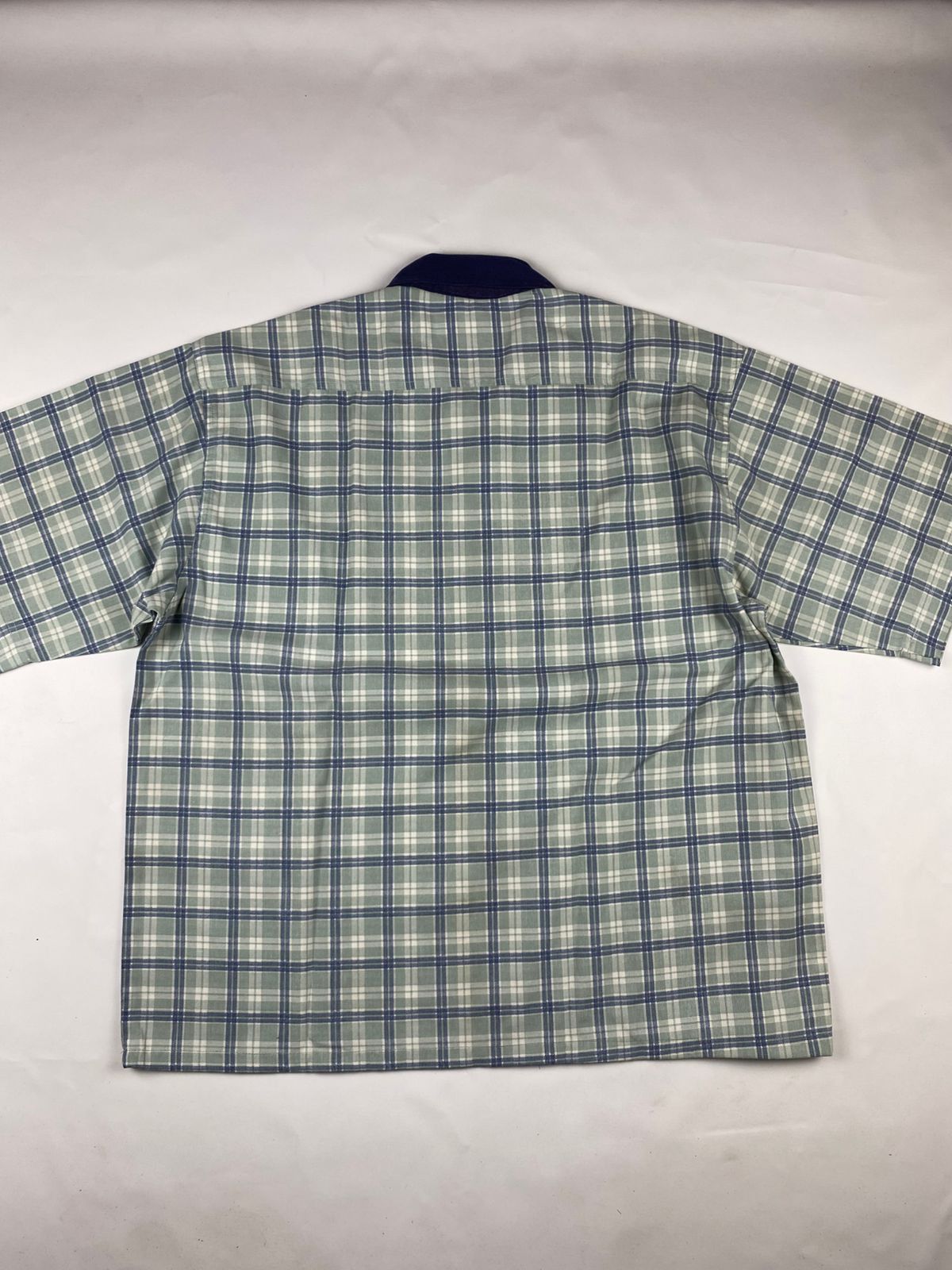 Benetton Vintage Benetton Plan Half Zip Shirt Size US XL / EU 56 / 4 - 4 Thumbnail