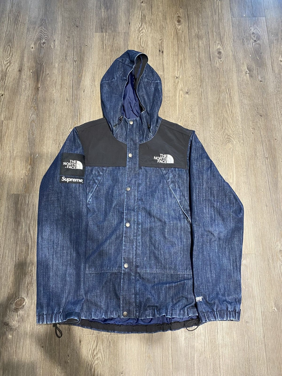 Supreme northface Denim Dot Shot Jacket