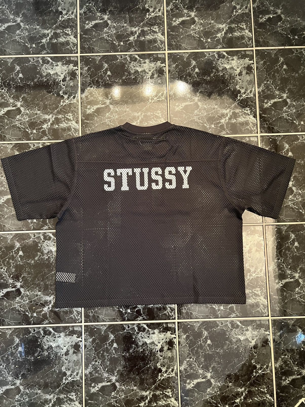 Stussy STUSSY TEAM 80 JERSEY BLACK | Grailed