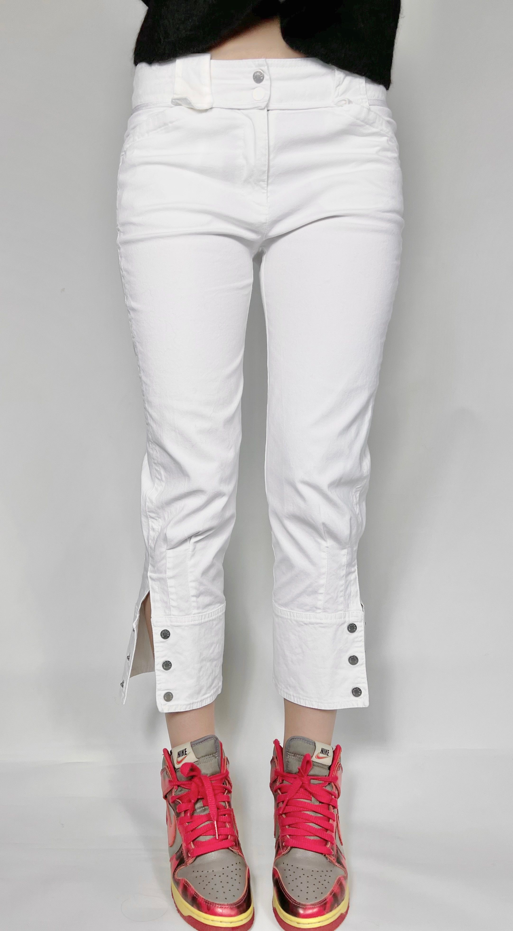 Moncler Y2K Moncler Cropped Pants Shorts Size 28" / US 6 / IT 42 - 3 Thumbnail