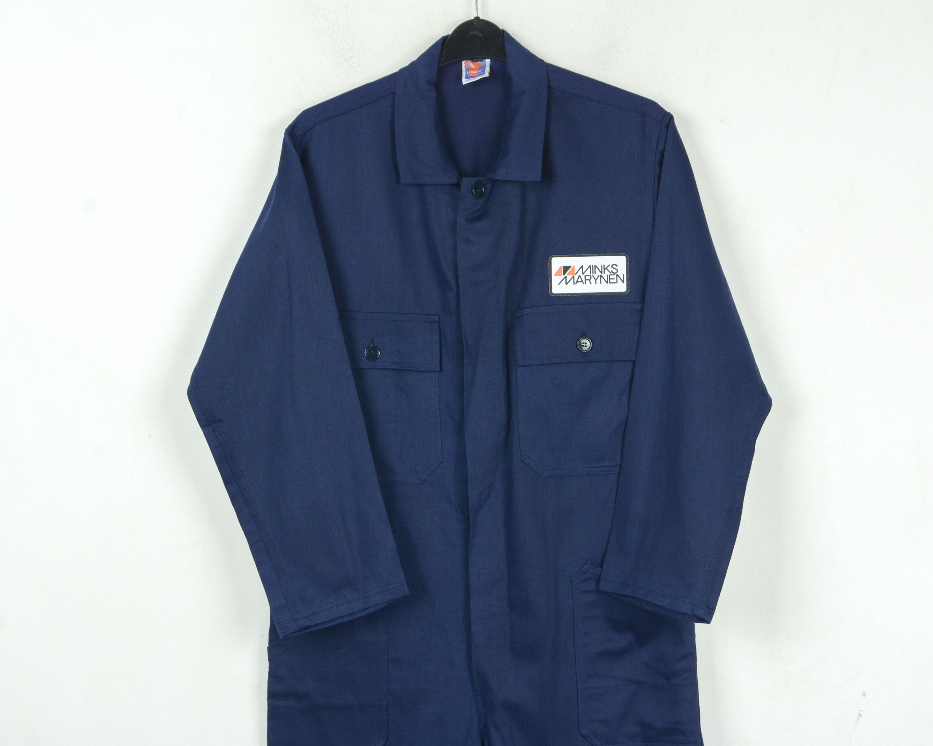 Vintage Boilersuit Worker UK 42 US Jumpsuit EU 52 Chore L Bibs Size US 42 / EU 58 - 3 Thumbnail
