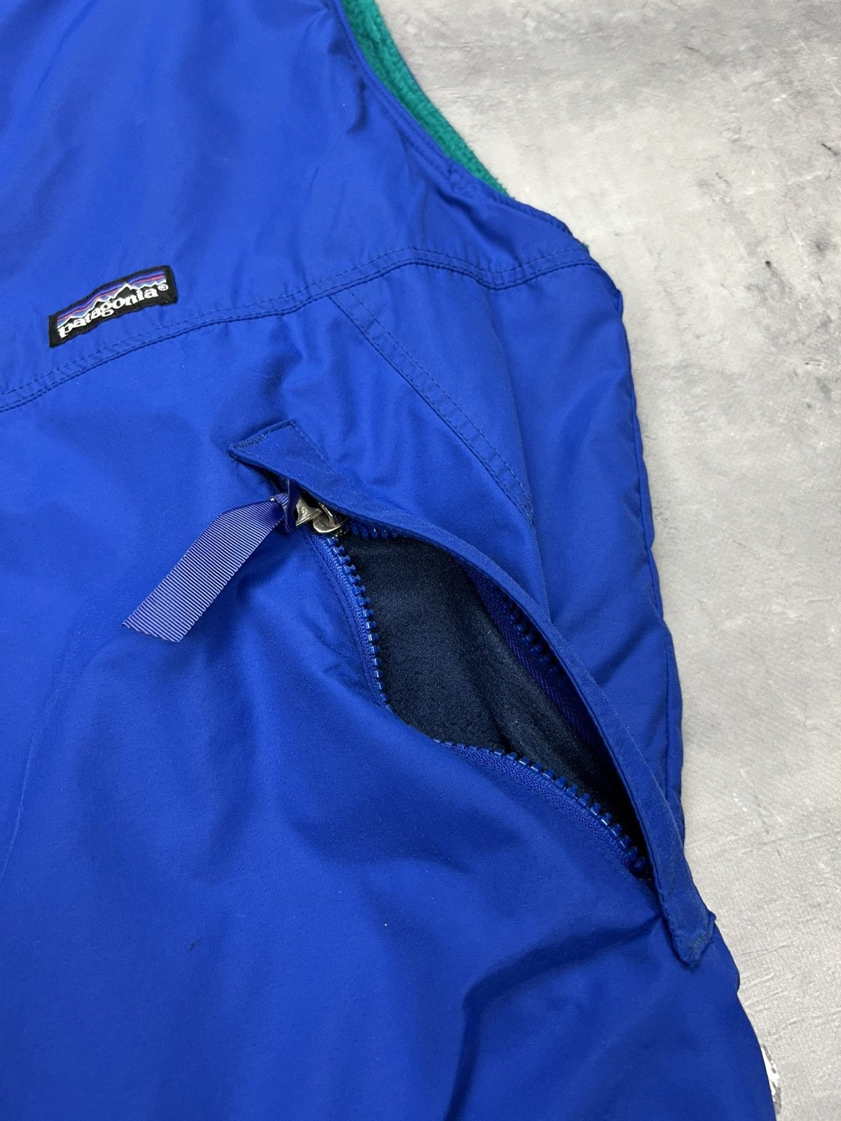 Patagonia × Vintage Vintage Patagonia Vest Synchilla Fleece Lined Nylon Shell M Size US M / EU 48-50 / 2 - 7 Thumbnail