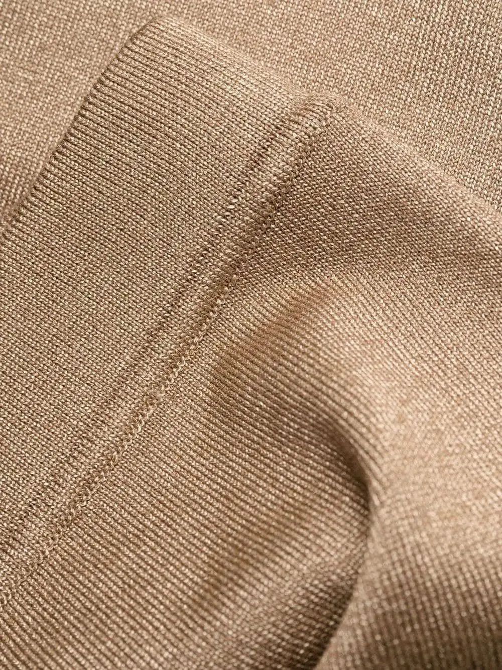 Saint Laurent Paris o1s1wg110125 705399 Stirrup Leggings in Lurex Knit in Beige Size 32" / US 10 / IT 46 - 6 Thumbnail