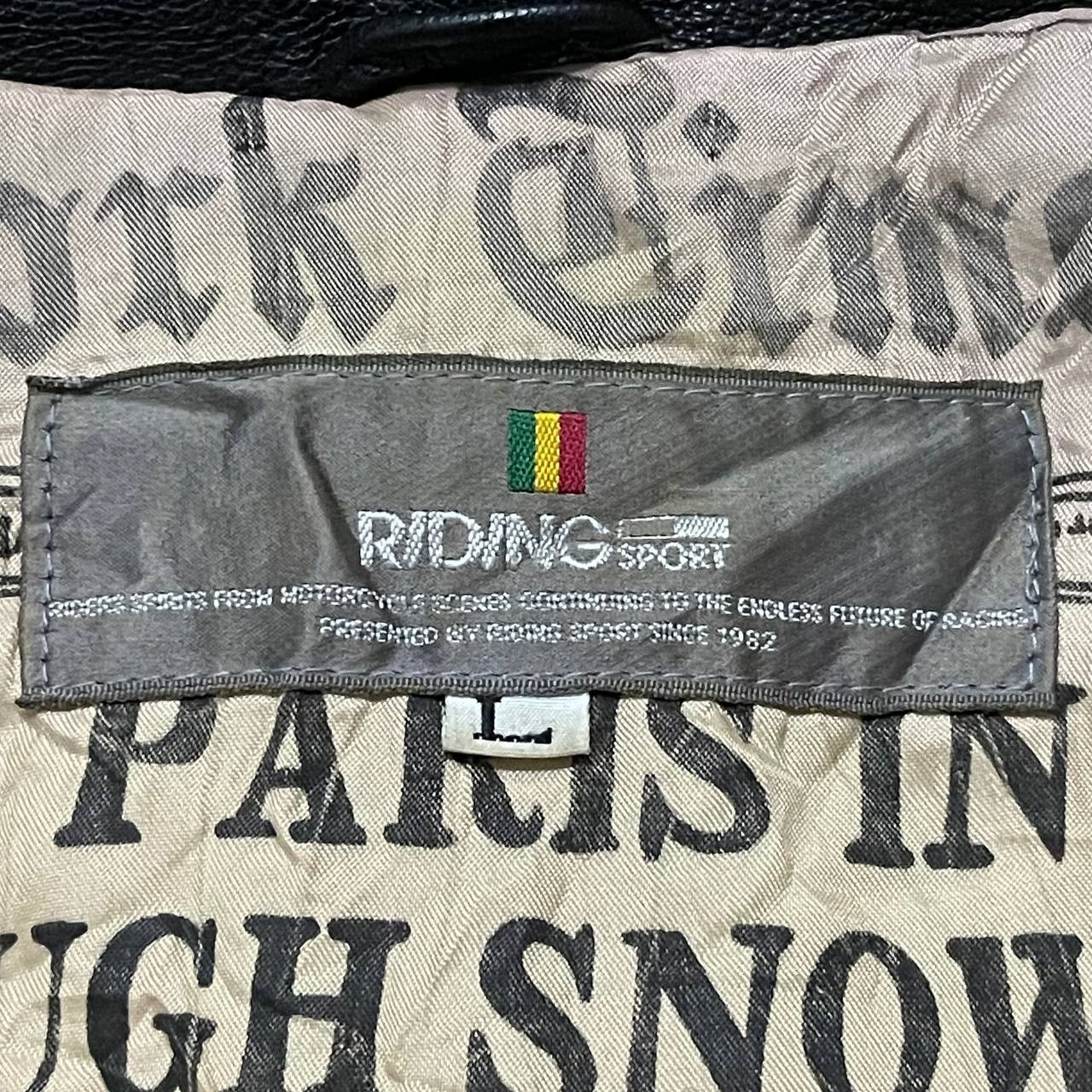 RIDING HIGH Vintage Riding Sport Staff Leather Jacket Size US L / EU 52-54 / 3 - 13 Thumbnail