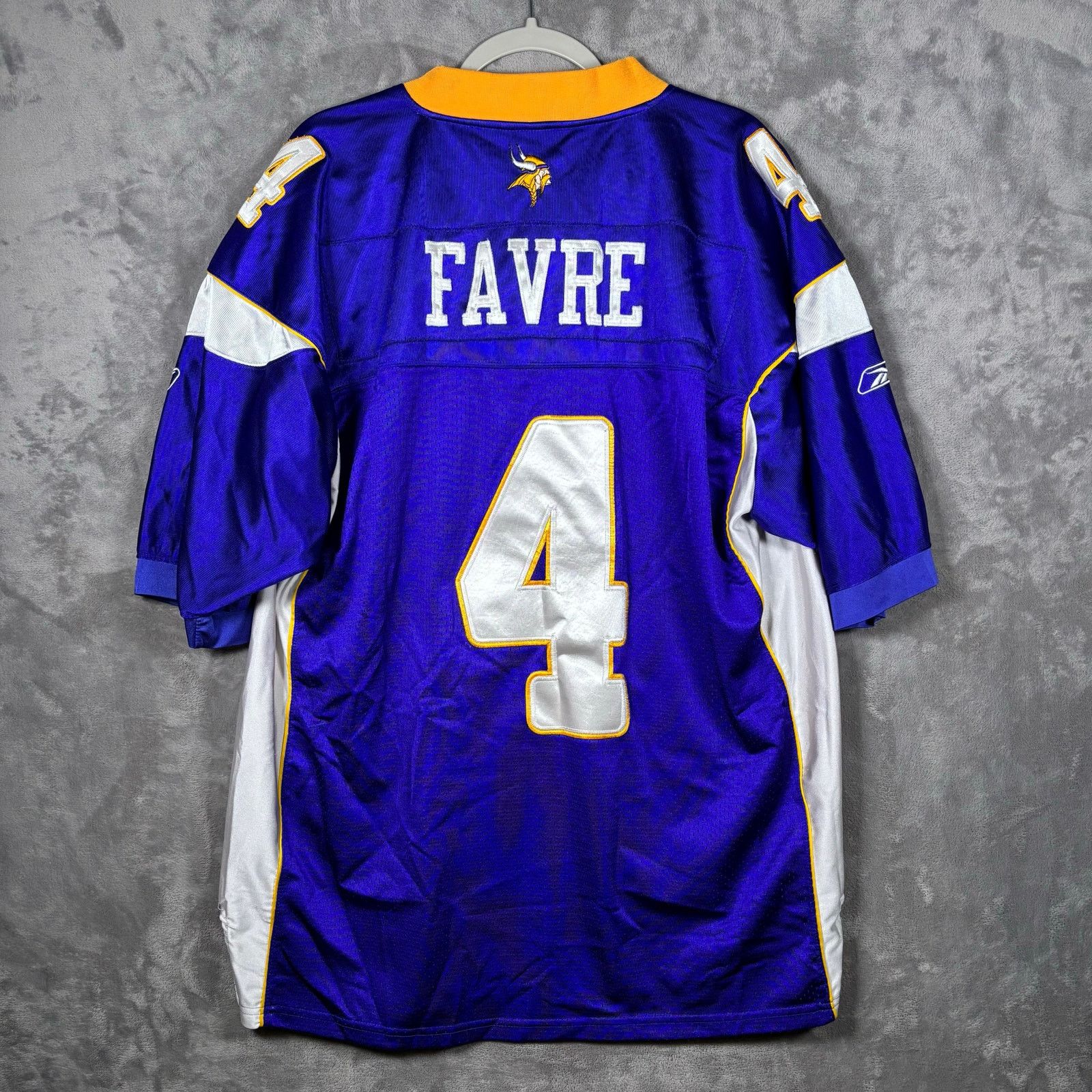 Reebok Favre Minnesota Vikings Jersey Reebok On Field Size 54 Size US XXL / EU 58 / 5 - 2 Thumbnail