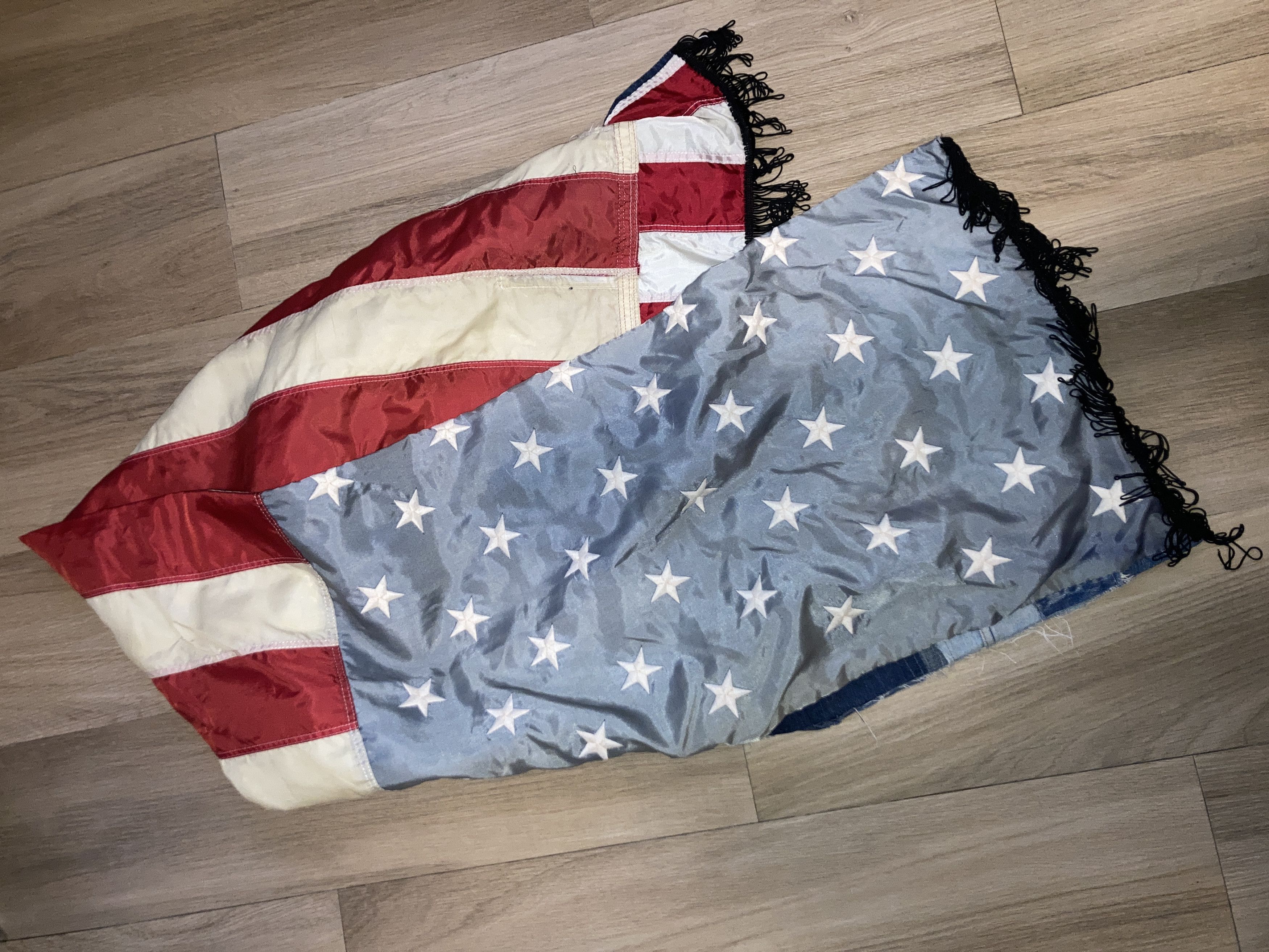 Other Gilet Denim America Flag Boro Scarf Size ONE SIZE - 9 Thumbnail