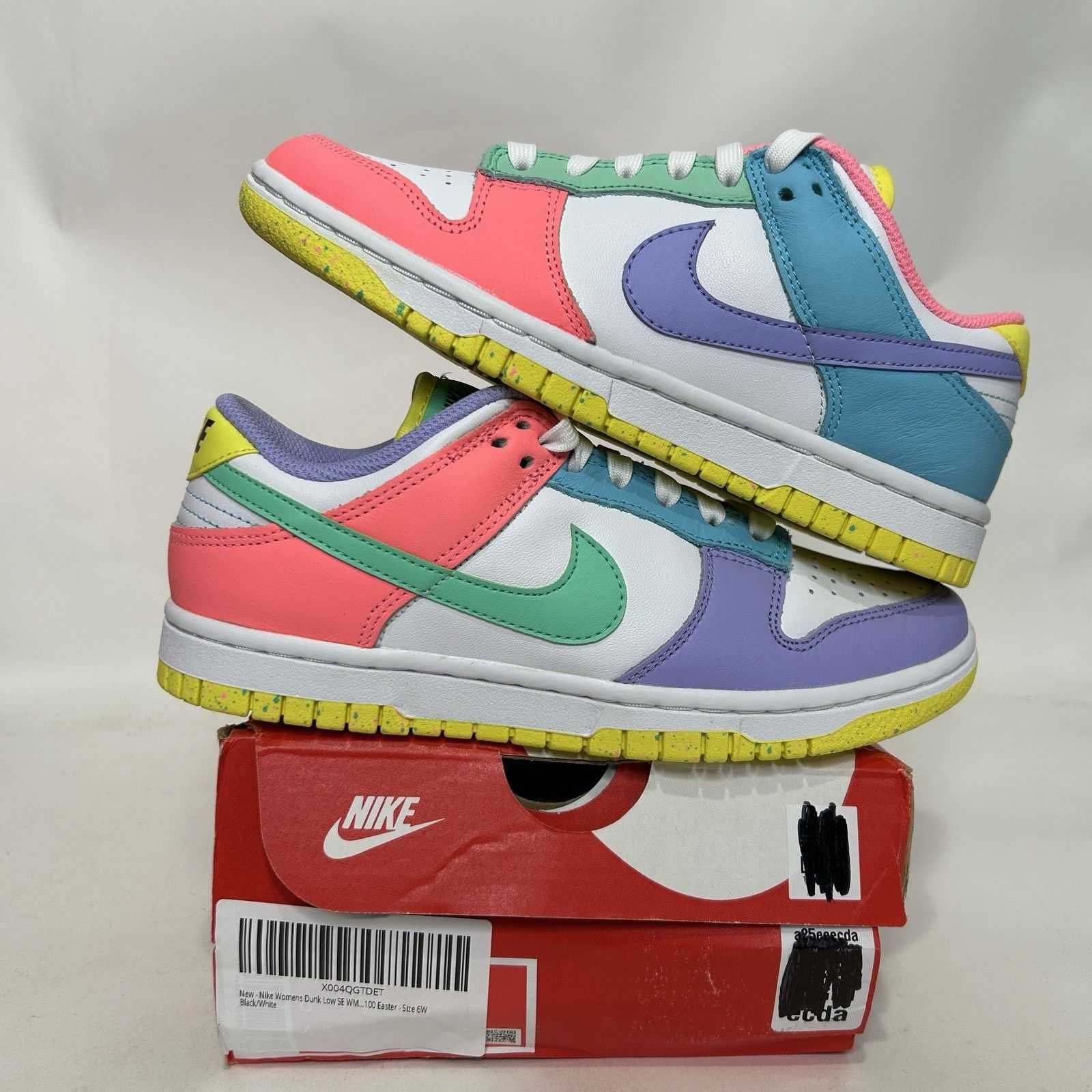 Nike Nike Dunk Low Retro SE WMNS “Easter Candy” Shoes Size US 6 / IT 36 - 1 Thumbnail