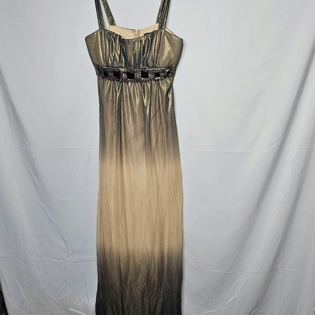The Unbranded Brand Camille La Vie sheer party embellished jeweled gown dress 4 Size S / US 4 / IT 40 - 1 Thumbnail