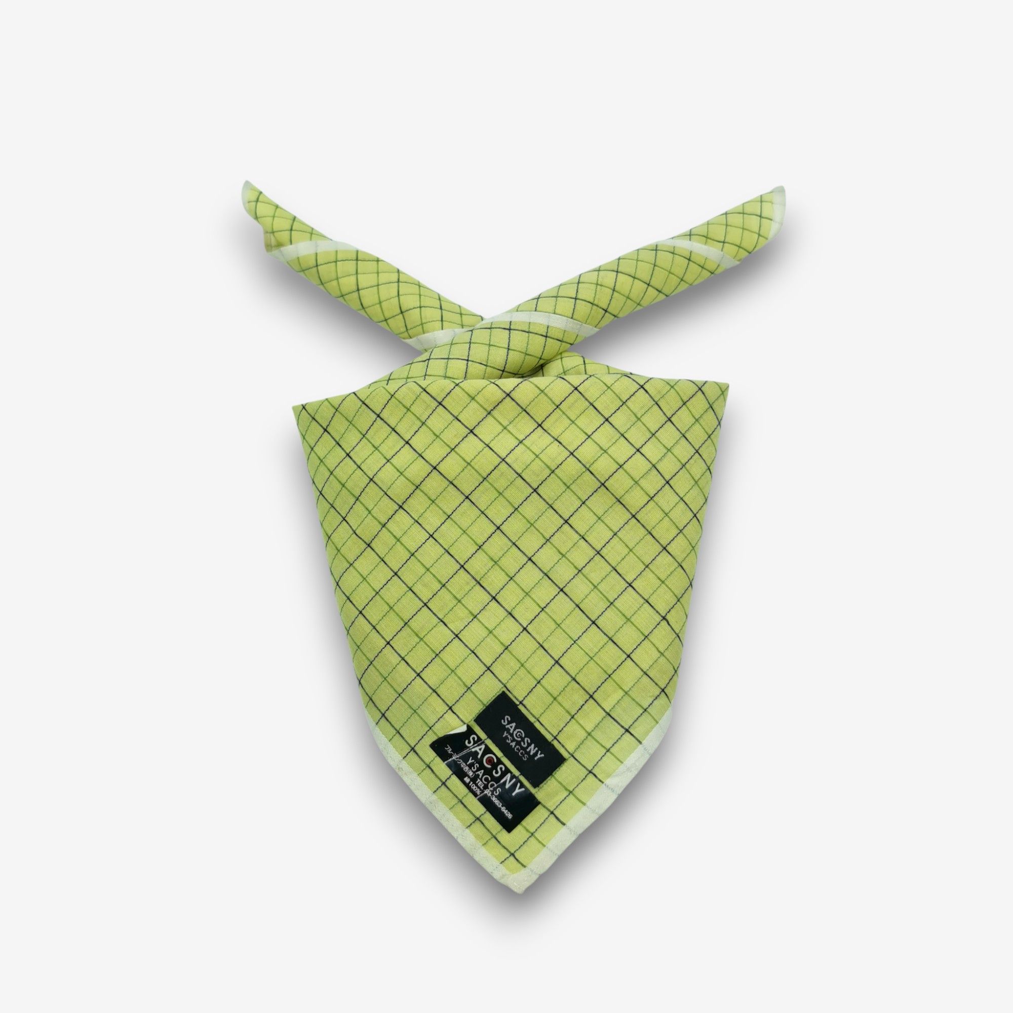 Kansai Yamamoto Vintage Y'saccs Sacsny Handkerchief Bandana Yamamoto Size ONE SIZE - 1 Thumbnail