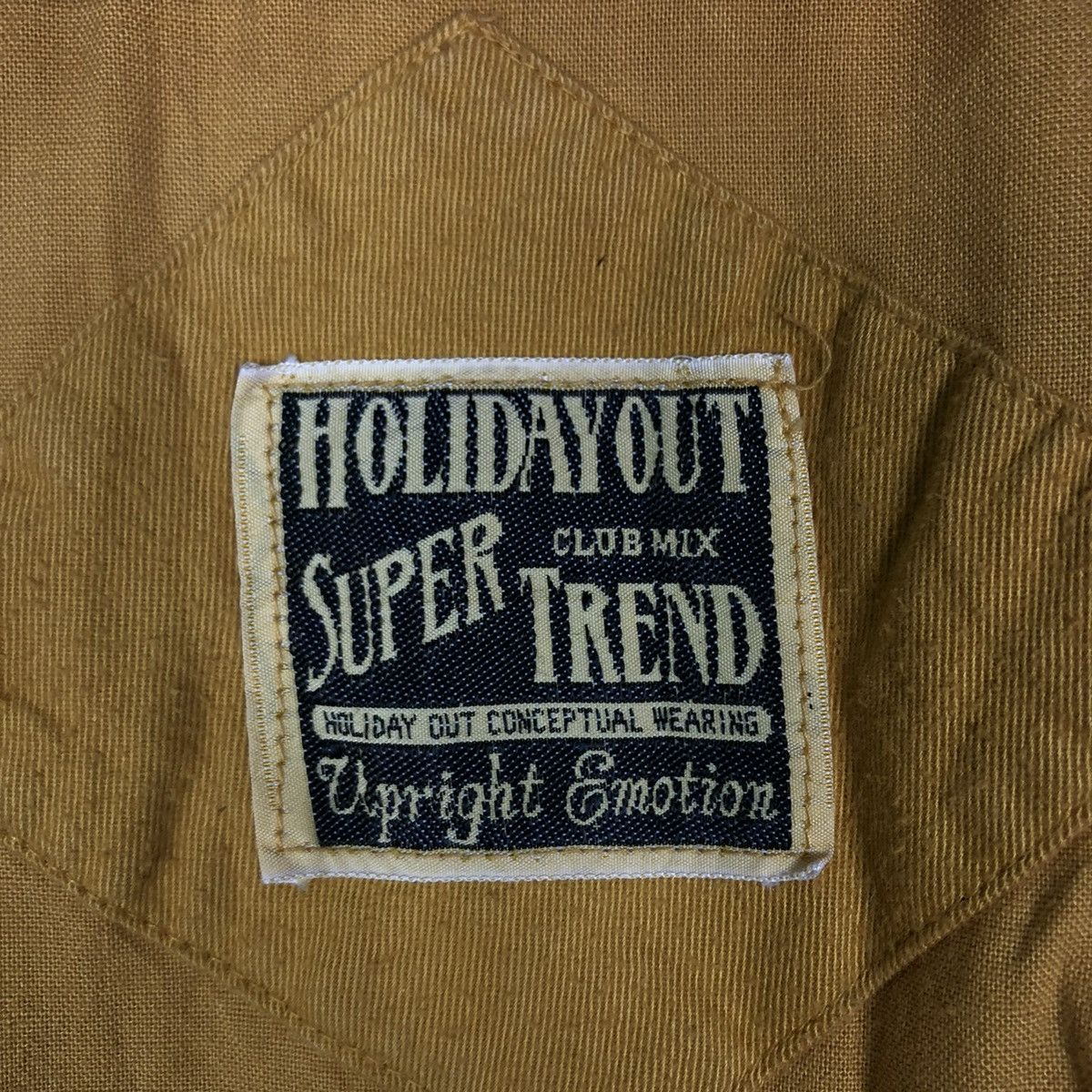 Japanese Brand 🔥VINTAGE BOMBER JACKET BIKER BONDAGE DESIGN HOLIDAYOUT Size US L / EU 52-54 / 3 - 19 Thumbnail