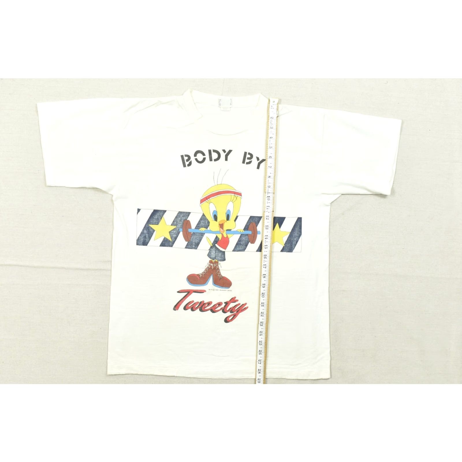 Vintage VINTAGE 1994 Looney Tunes Tweety Bird Body Tweety Graphic T-Shirt White One Size SS Size US M / EU 48-50 / 2 - 2 Thumbnail