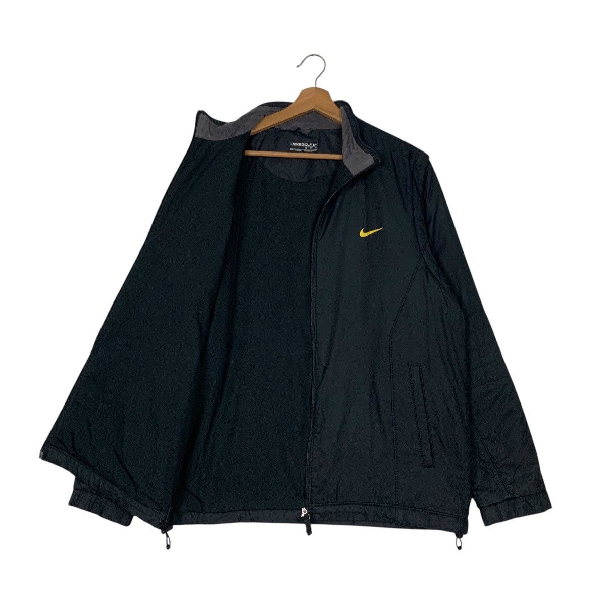 Nike NIKE GOLF All Black Light Jacket #2597-C112 Size US XL / EU 56 / 4 - 9 Thumbnail