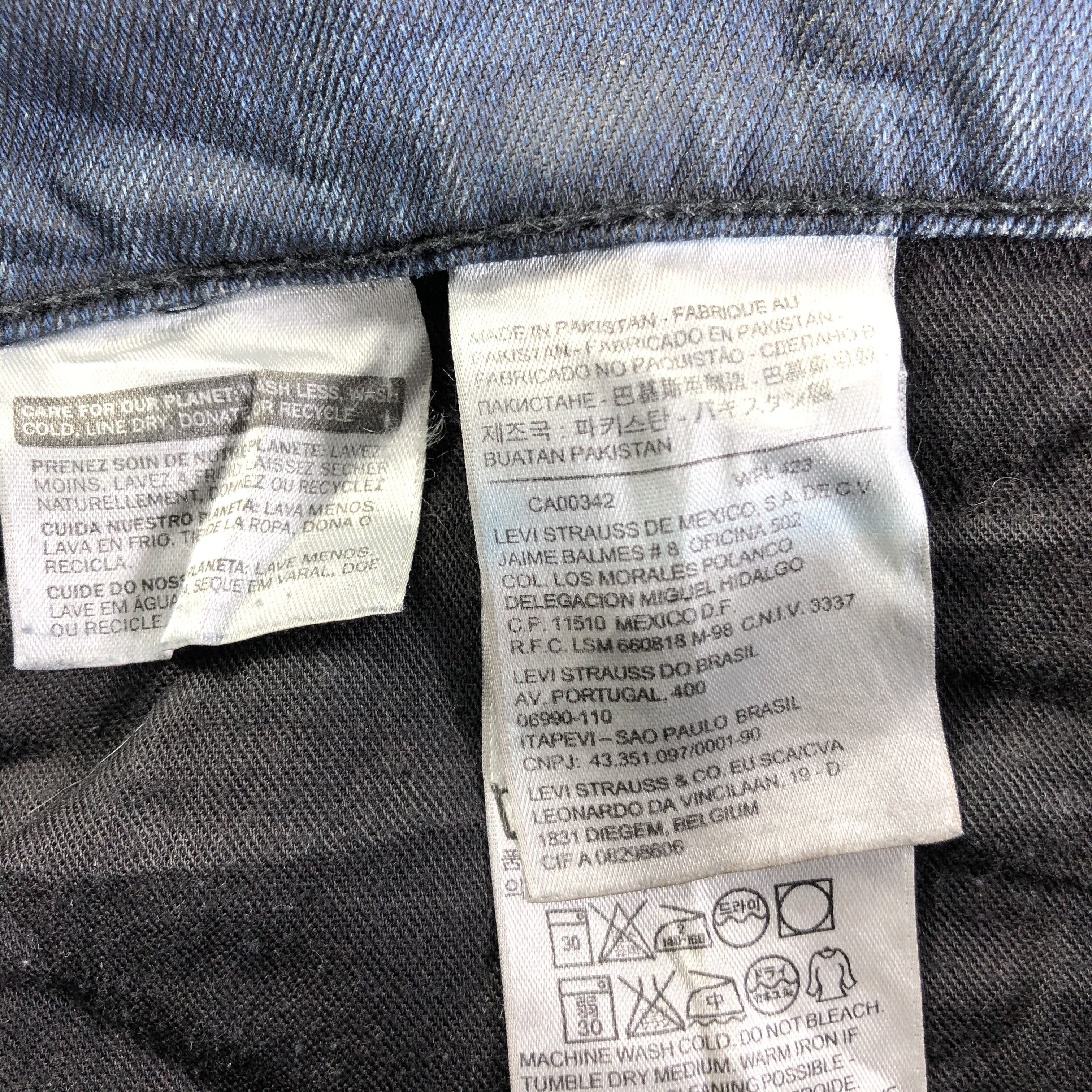 Levi's Vintage Levis 511 Jeans-J4519 Size US 31 - 10 Thumbnail