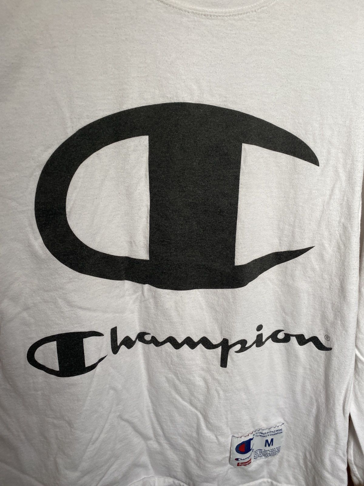 Champion × Supreme Supreme x Champion Long Sleeve Tee Size US M / EU 48-50 / 2 - 3 Thumbnail
