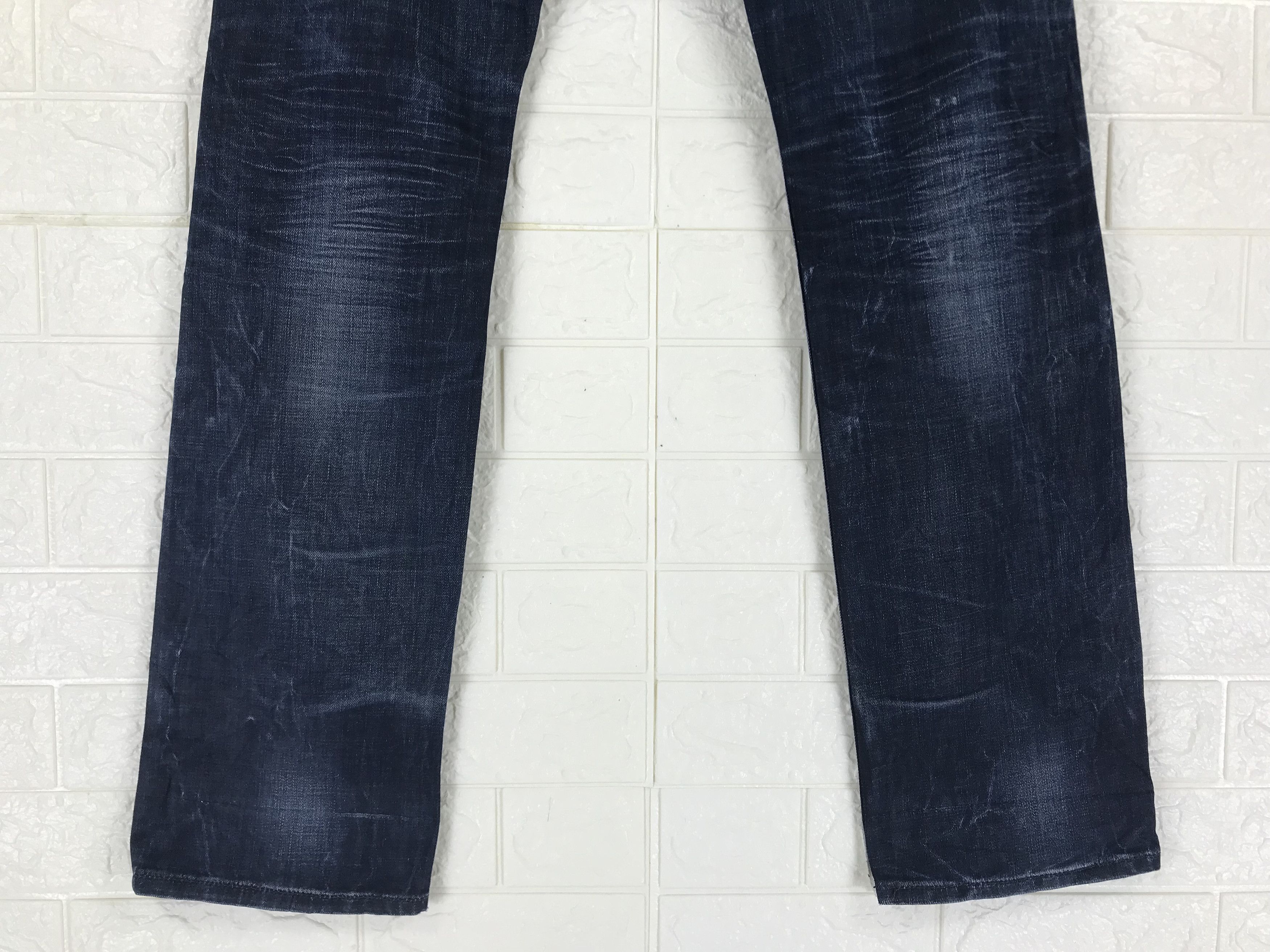 Japanese Brand Vintage Back Number Japanese Blue Jeans Size US 30 / EU 46 - 8 Thumbnail