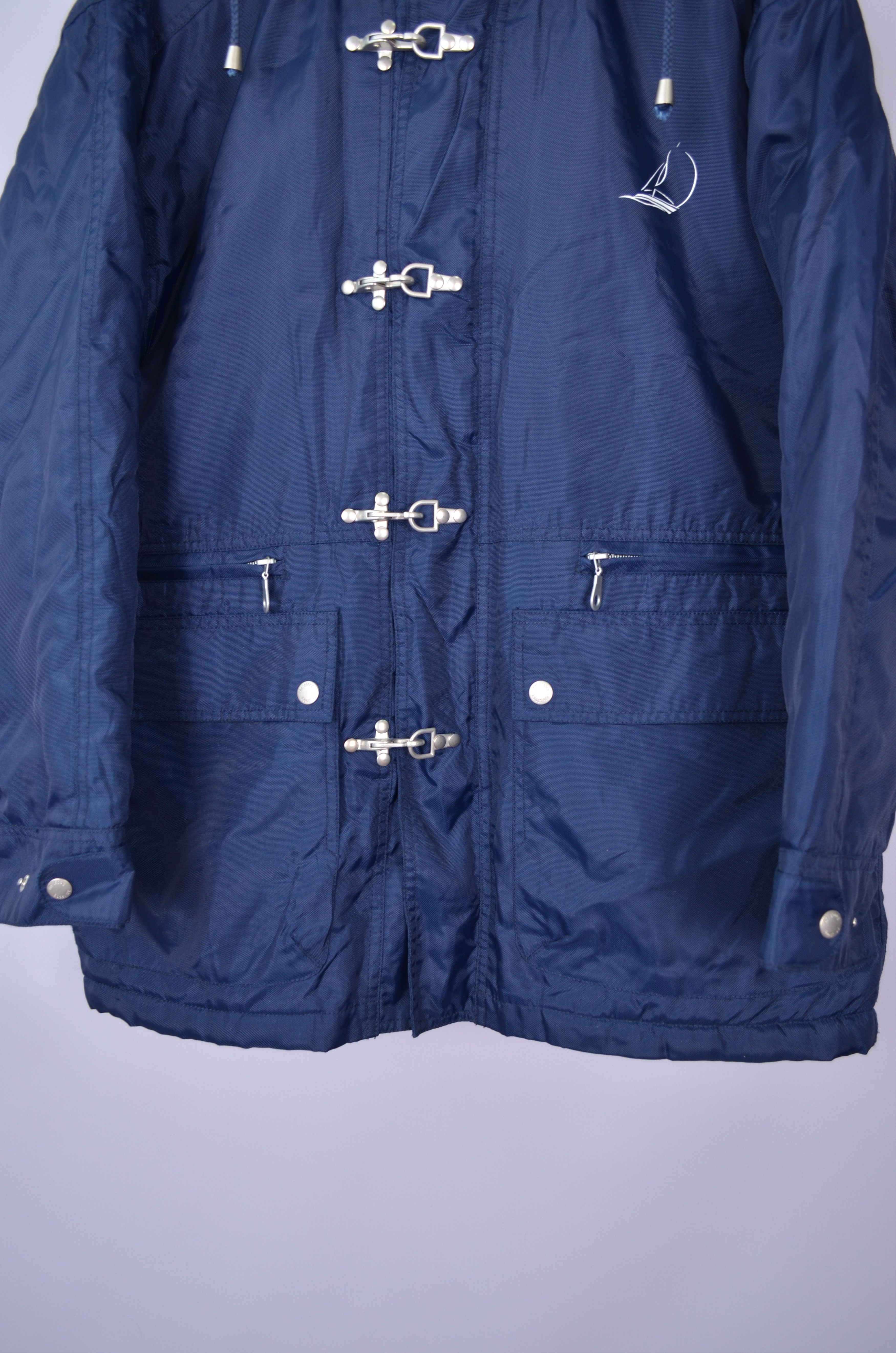 Vintage Boost Up Fireman Nylon Vintage Navy Jacket Size S 90s Size US S / EU 44-46 / 1 - 5 Thumbnail
