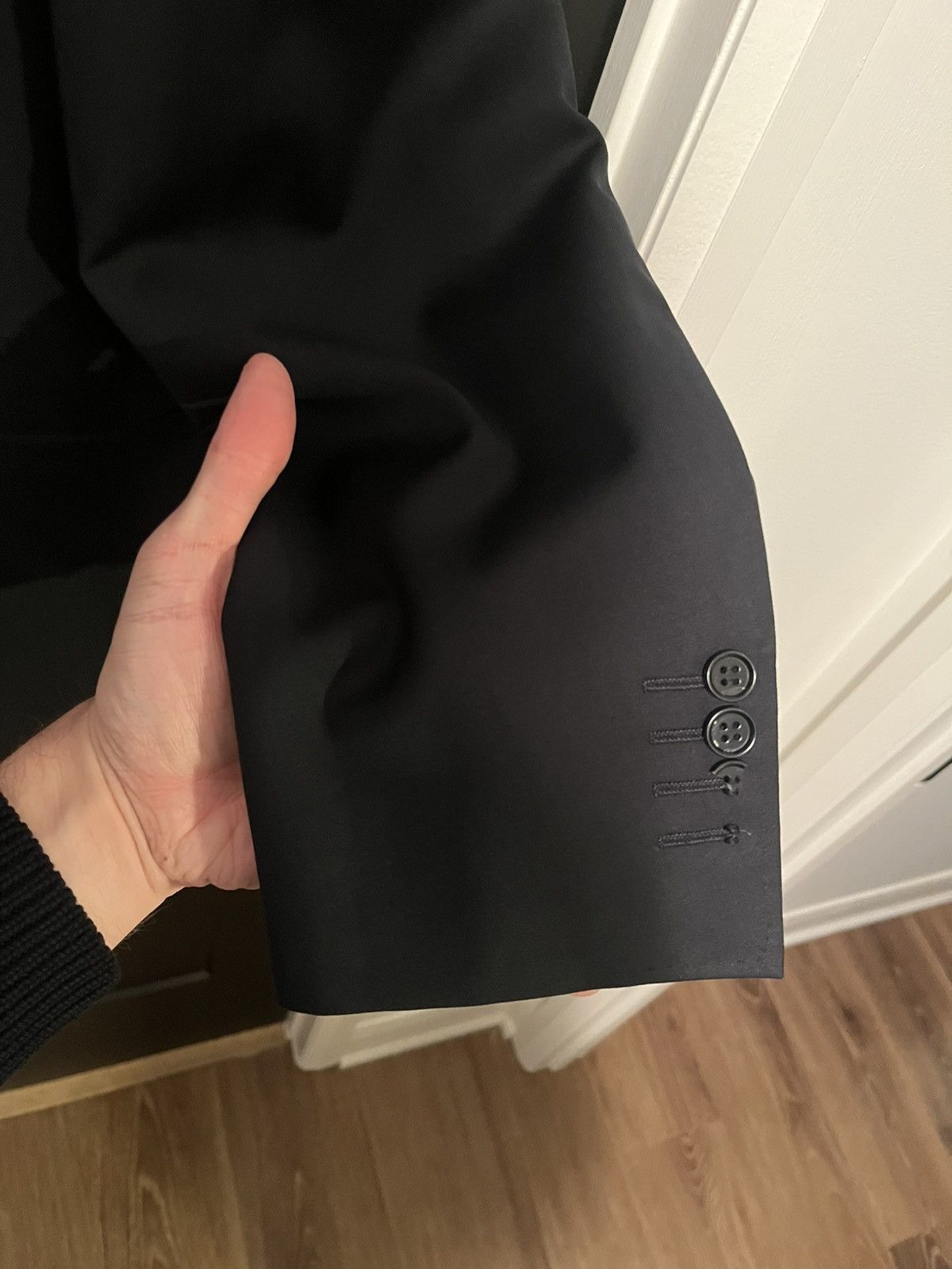 Canali Canali Navy Blazer 44L Size 44L - 3 Thumbnail