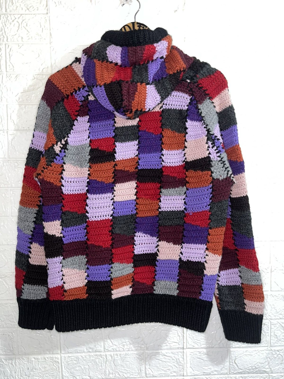 Marni MARNI CREWNECK CROCHET MULTICOLOR SWEATER Size US S / EU 44-46 / 1 - 3 Thumbnail