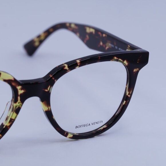 Bottega Veneta Bottega Veneta BV1020O 002 Eyeglasses Havana 49mm Cat Eye Size ONE SIZE - 2 Thumbnail