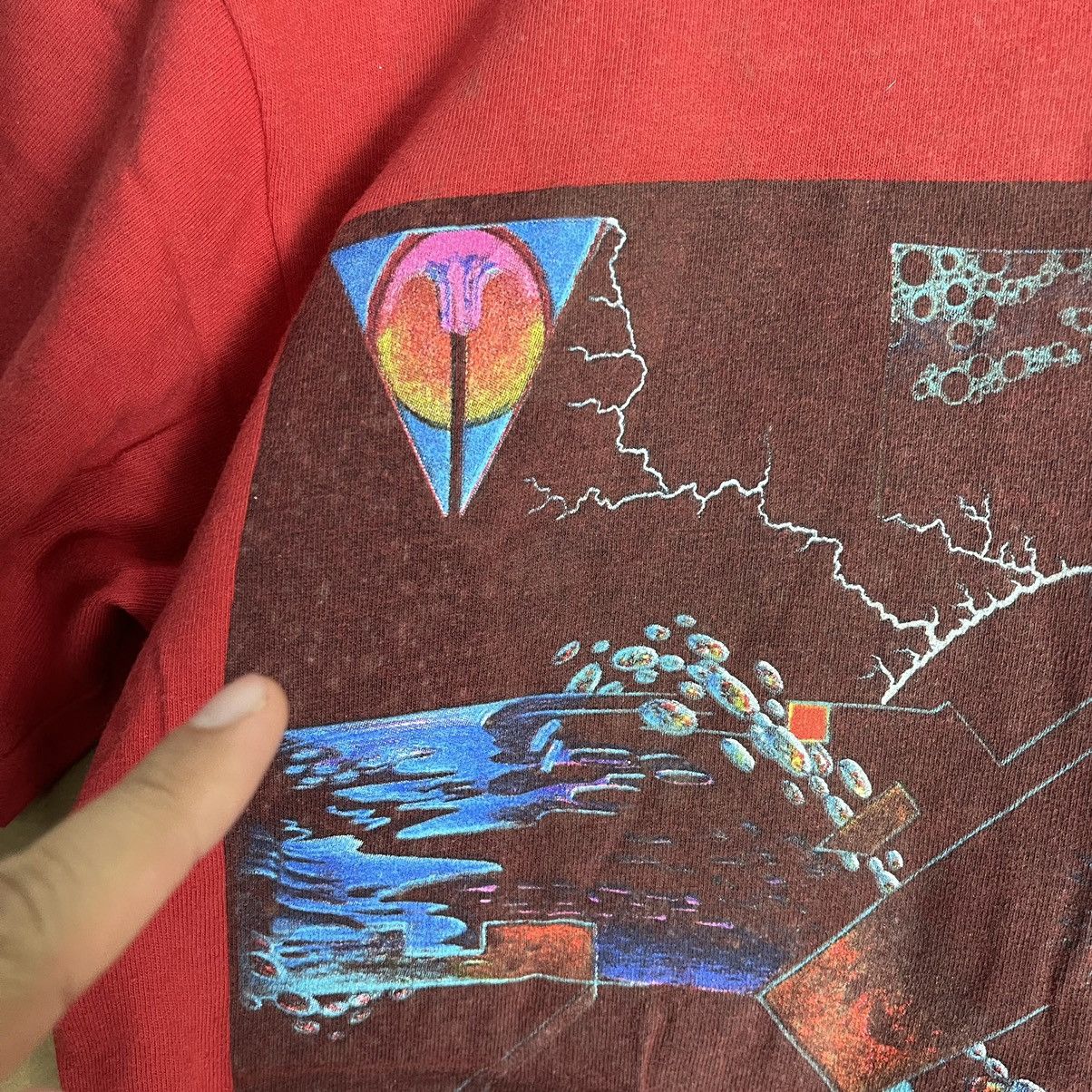 Supreme Supreme Nicholson Red Tee Size US S / EU 44-46 / 1 - 15 Thumbnail