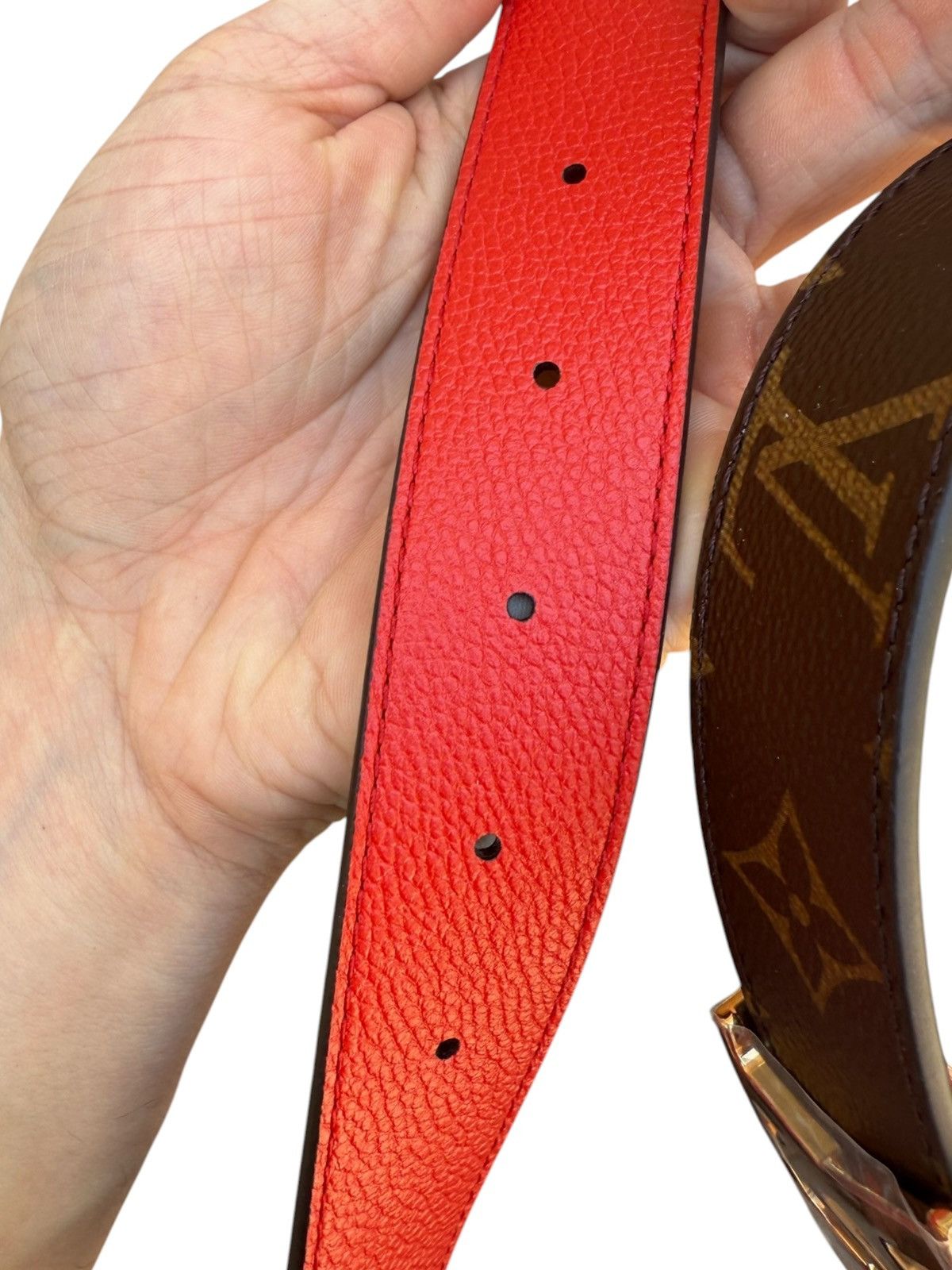 Louis Vuitton Louis vuitton womens reversible belt Size ONE SIZE - 5 Thumbnail