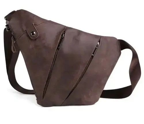 Designer Men Genuine Leather Crossbody Bag Size ONE SIZE - 3 Thumbnail