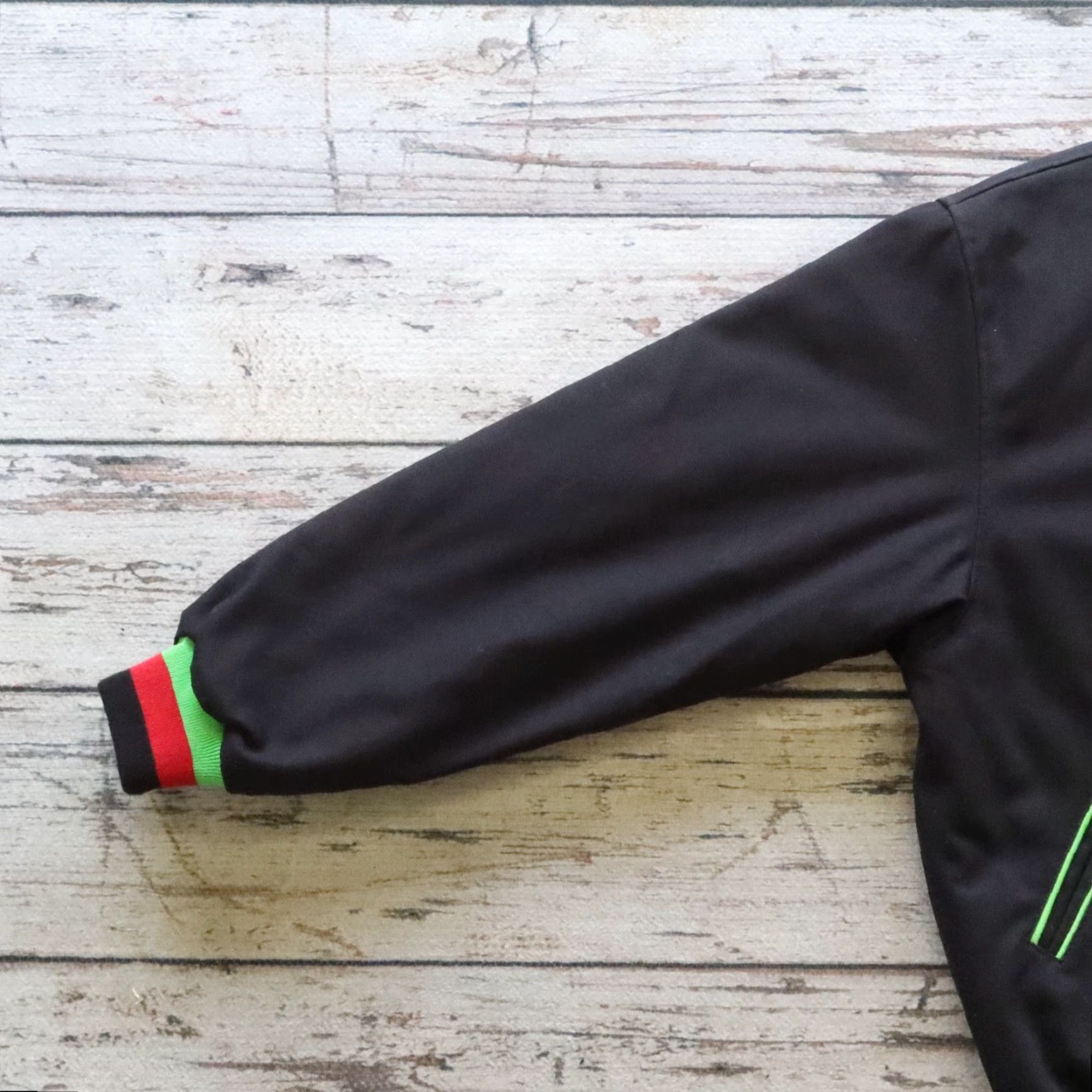 Vintage VINTAGE Stall & Dean Knights Jacket Mens XL Black Bomber Jacket Size US XL / EU 56 / 4 - 4 Thumbnail