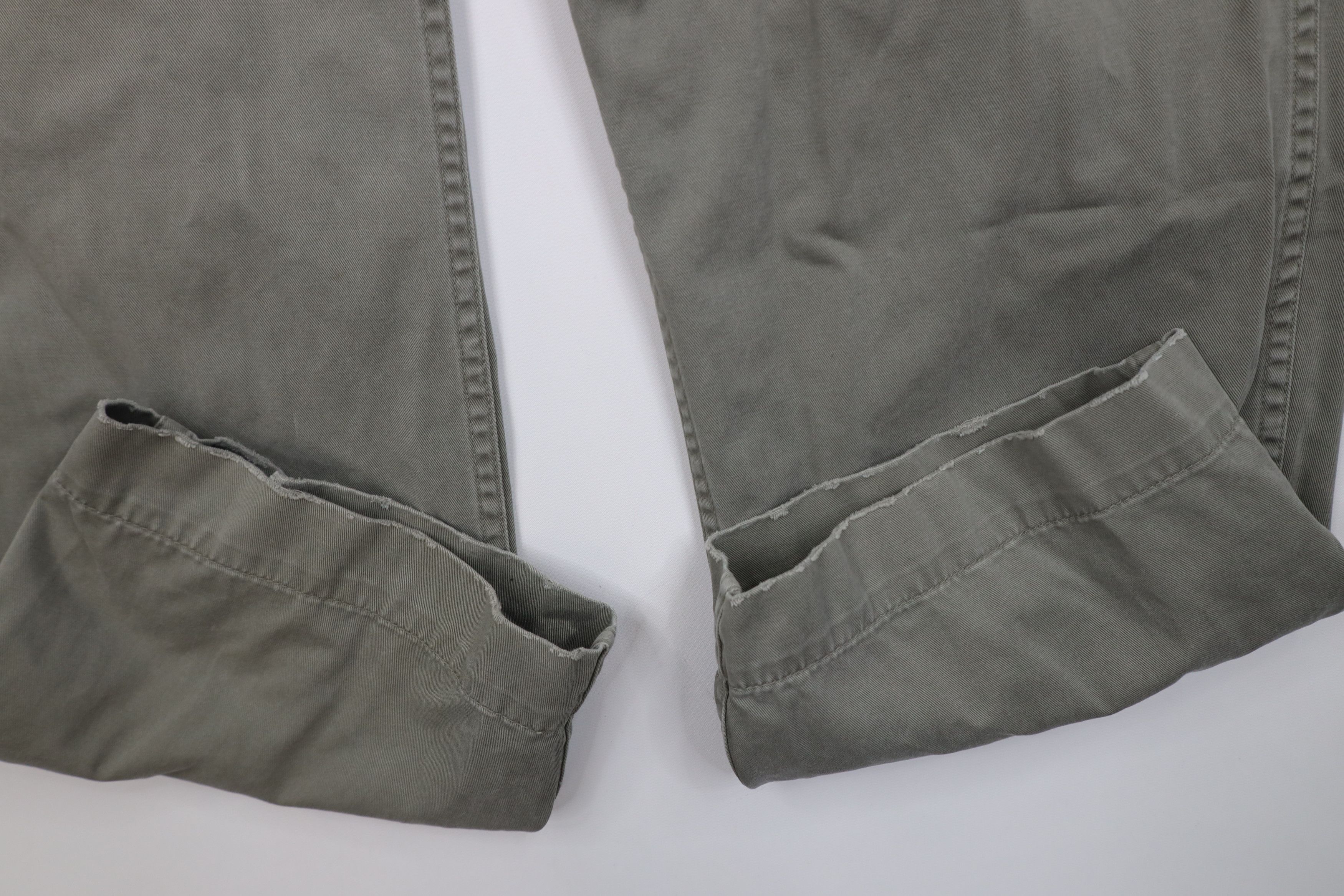 Ralph Lauren Vintage 90s Ralph Lauren Wide Leg Pants Trousers Green Size US 36 / EU 52 - 5 Thumbnail