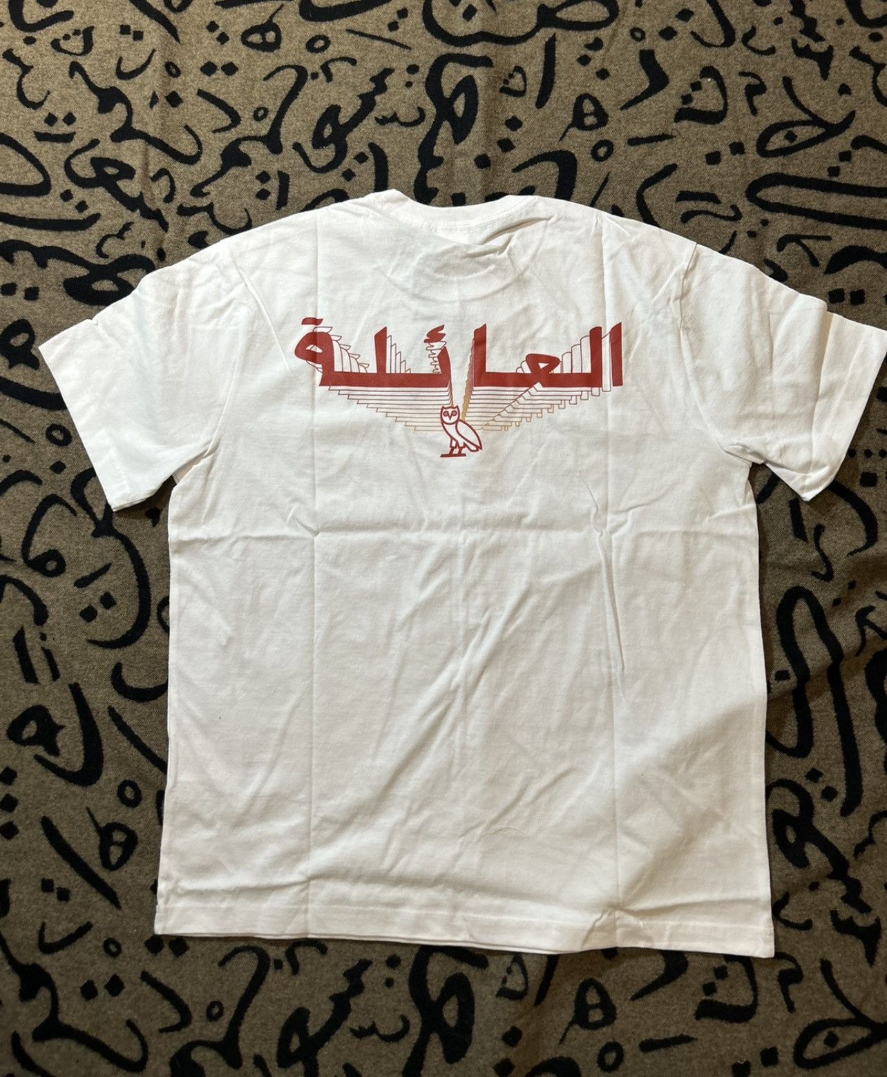 Drake OVO Arabic “The Family” Echo Tshirt Size US L / EU 52-54 / 3 - 5 Thumbnail