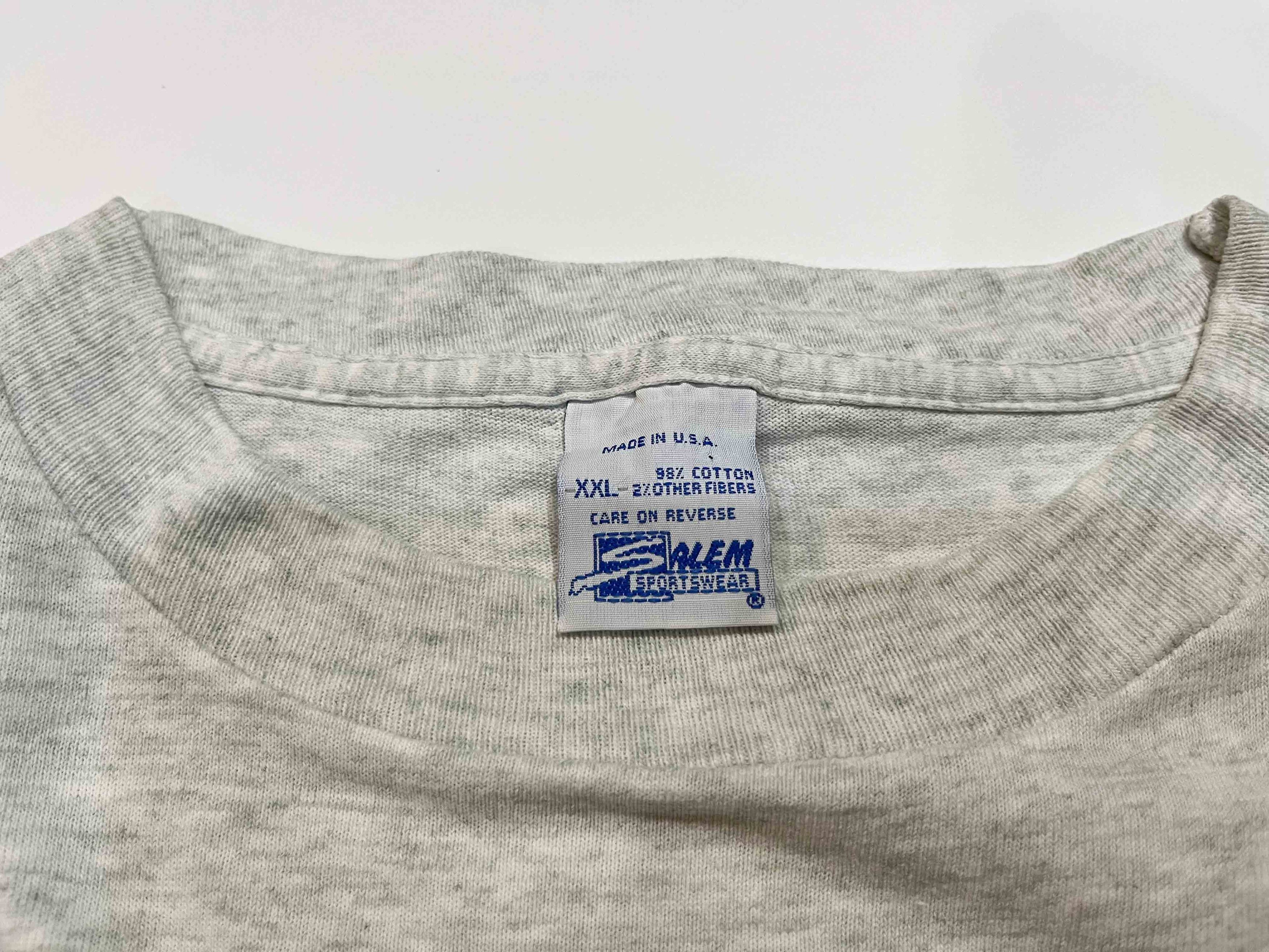 NFL × Salem Sportswear × Vintage Vintage Salem 1995 NFL Miami Dolphins Double Sided T-Shirt Size US XXL / EU 58 / 5 - 3 Thumbnail