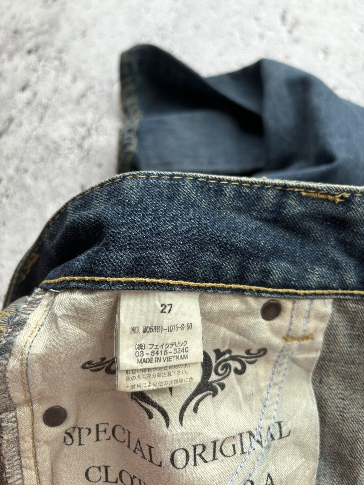 Tornado Mart 2000's Flare Moussy Denim Jeans Size US 29 - 9 Thumbnail