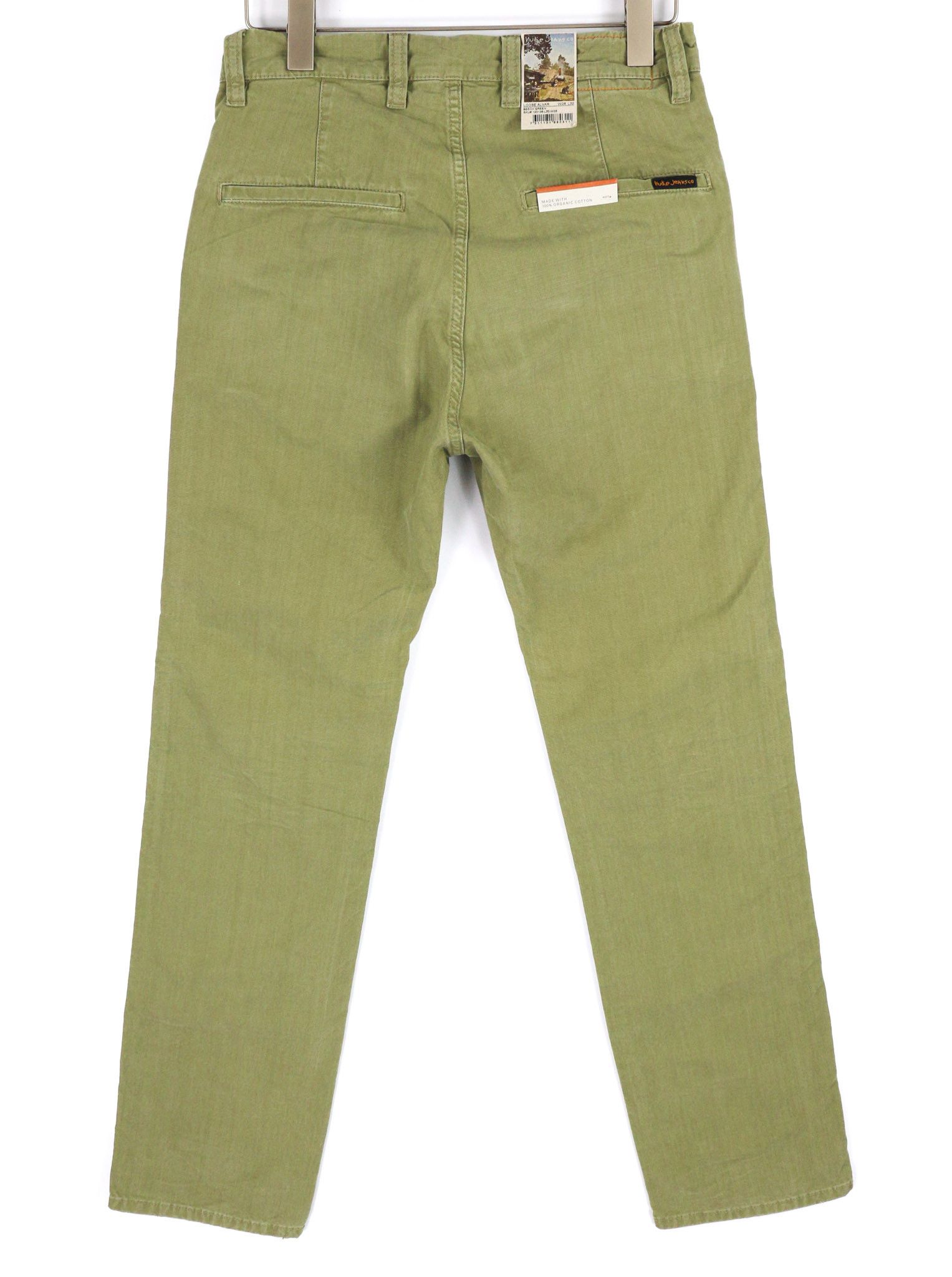 Nudie Jeans LOOSE ALVAR W28/L32 Beech Green Washed Jeans 82578 Size US 28 / EU 44 - 2 Thumbnail