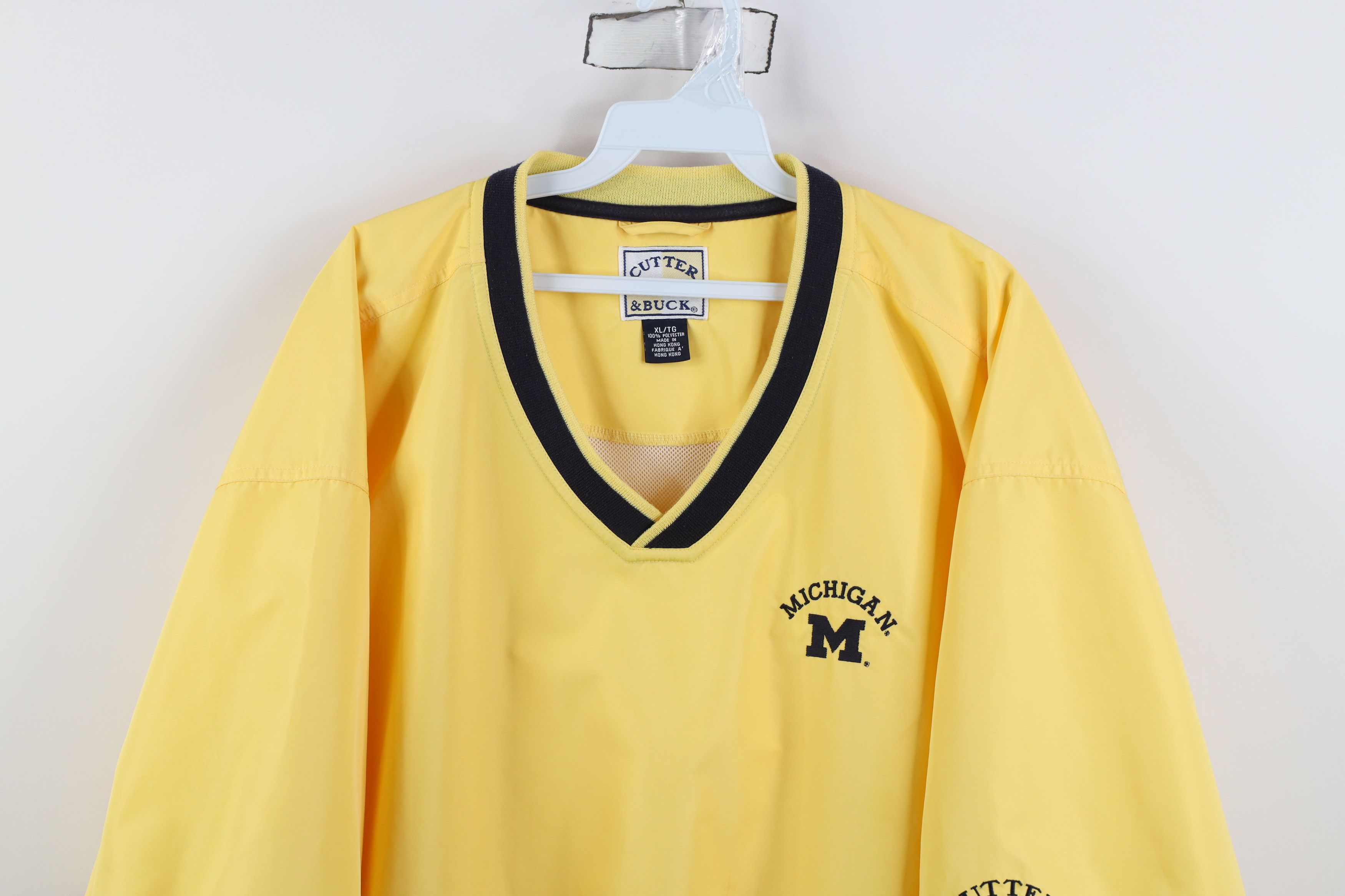Vintage Vintage University of Michigan Short Sleeve Golf Rain Jacket Size US XL / EU 56 / 4 - 2 Thumbnail